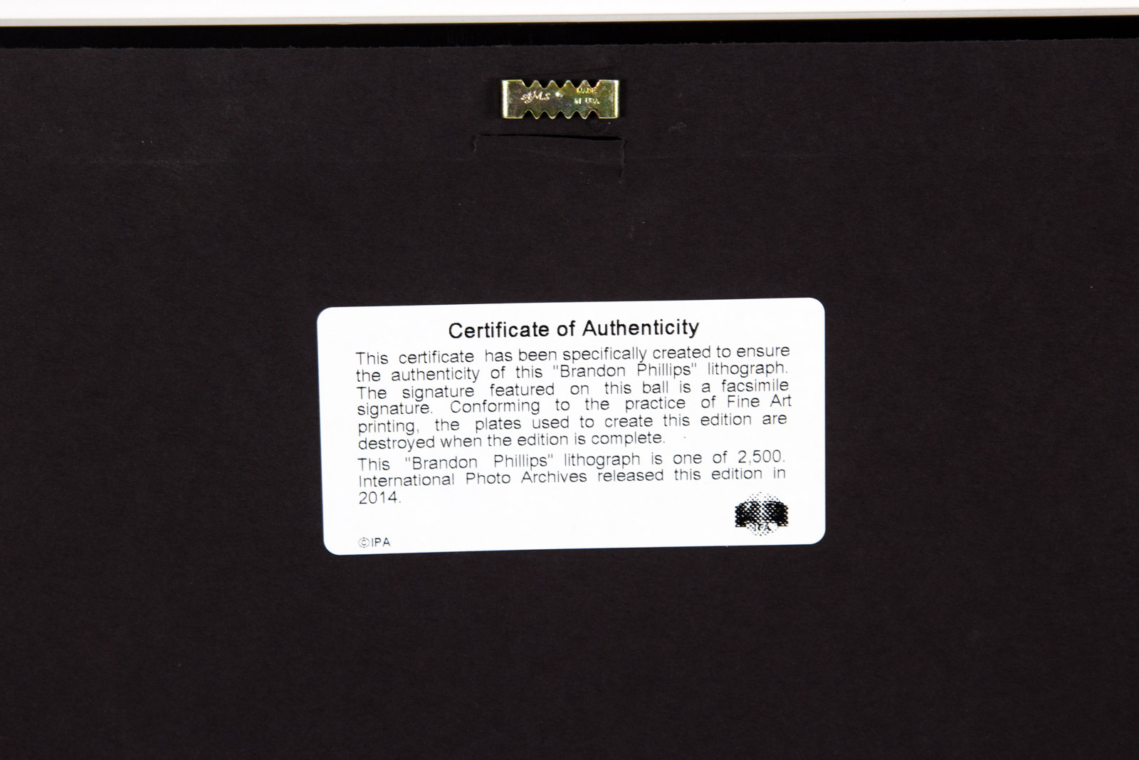 Brandon Phillips Cincinnati Reds Photograph