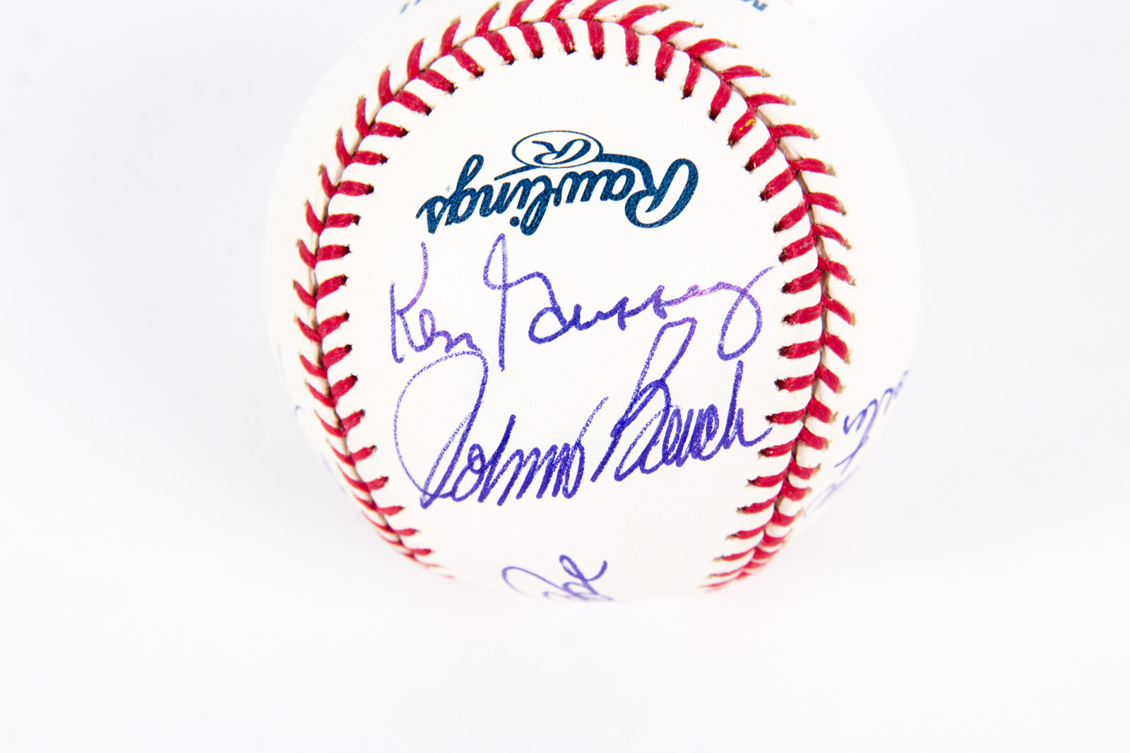 Big Red Machine 1975-1976 "Great Eight" Autographed Baseball
