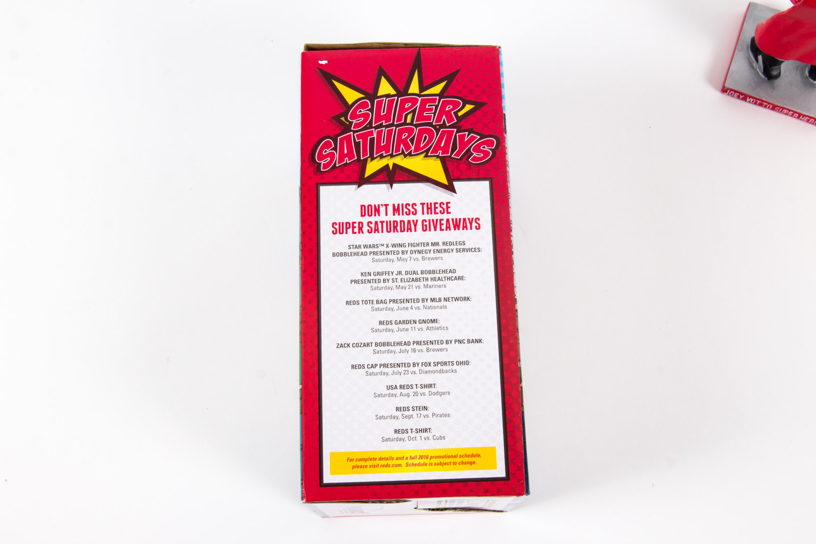 "Vottomatic" Joey Votto Cincinnati Reds Super Hero Themed Bobblehead