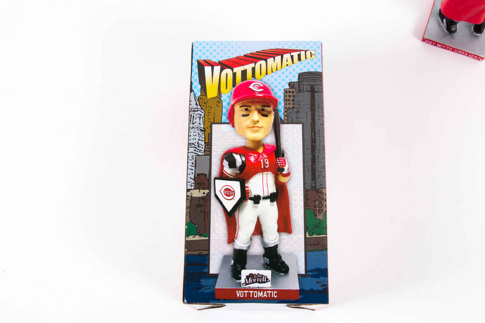 "Vottomatic" Joey Votto Cincinnati Reds Super Hero Themed Bobblehead