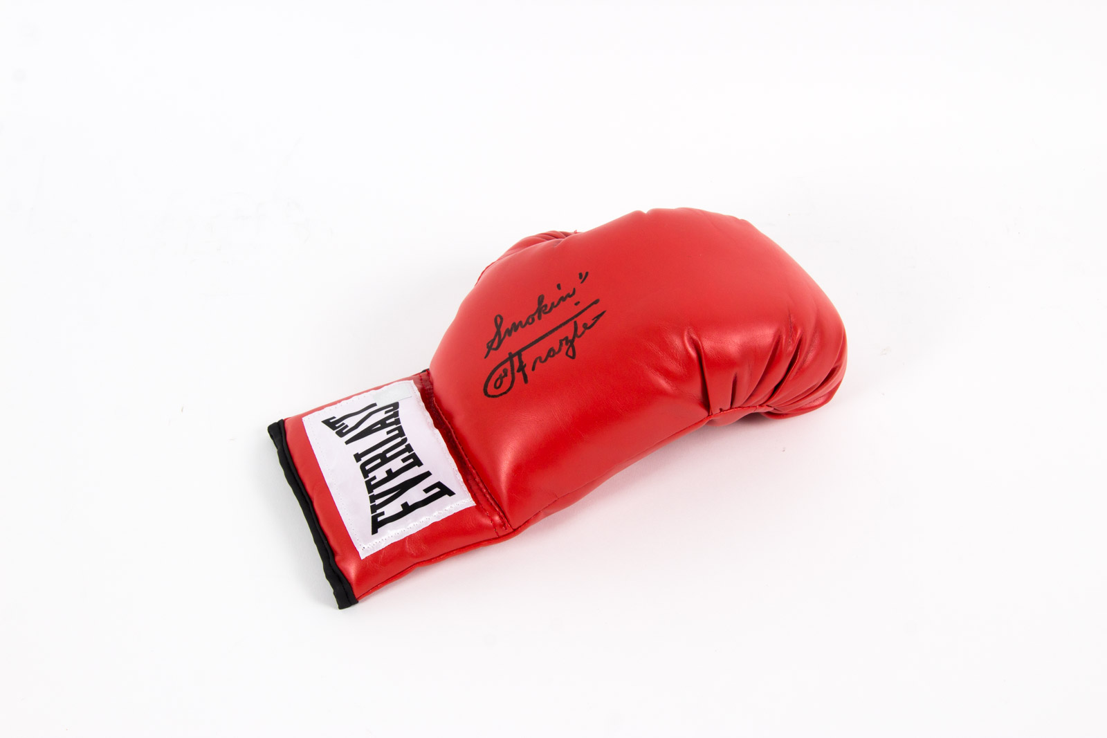 Joe Frazier Signed Boxing Glove