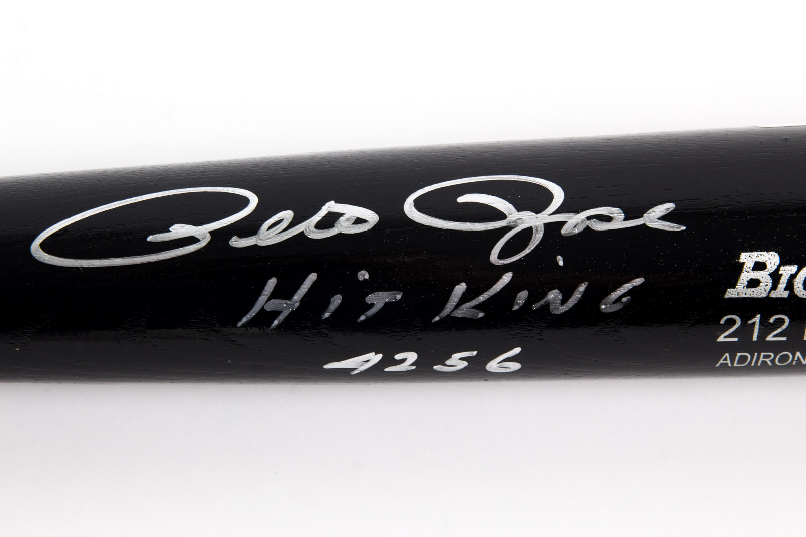 Pete Rose Signed Baseball Bat
