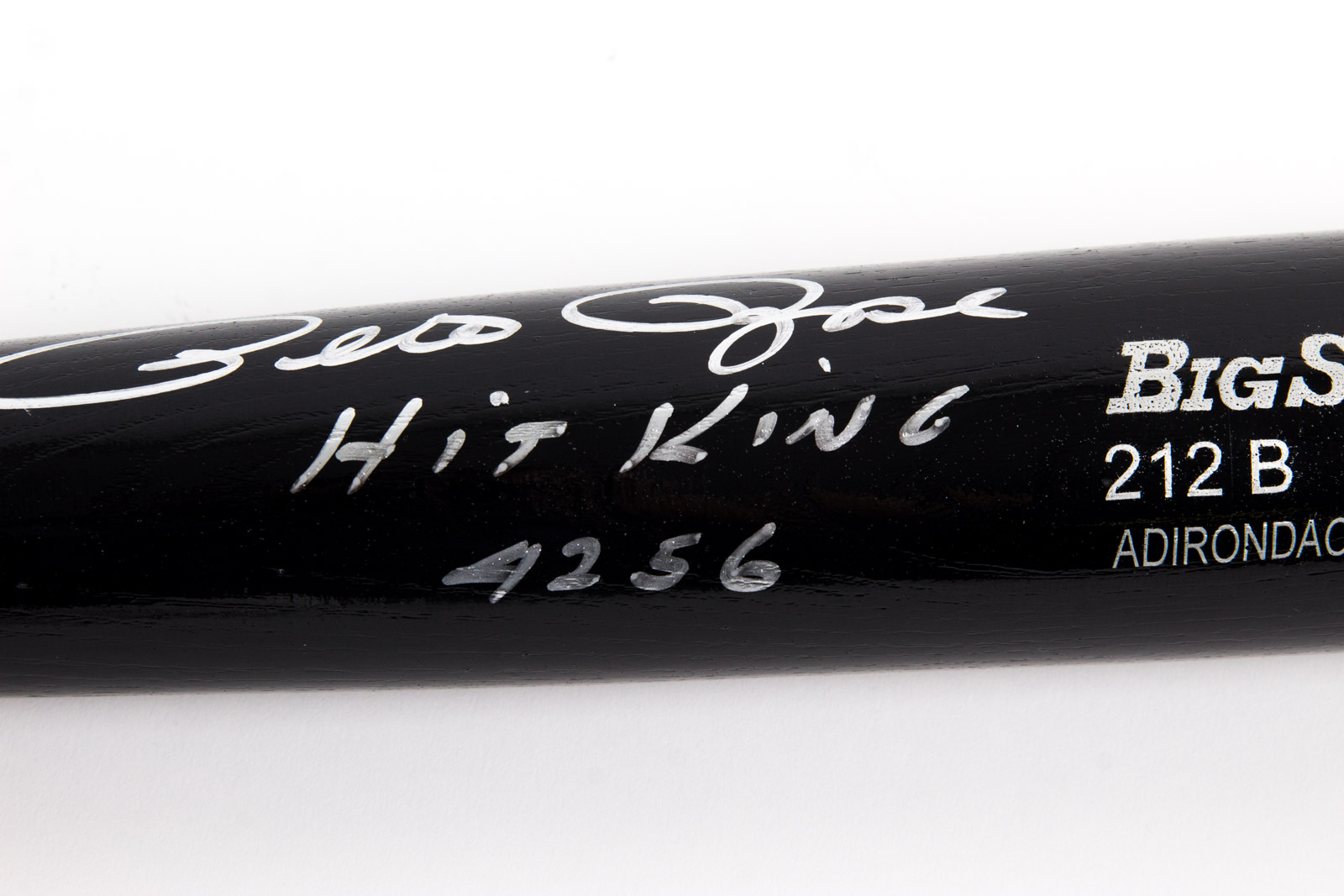 Pete Rose Signed Baseball Bat