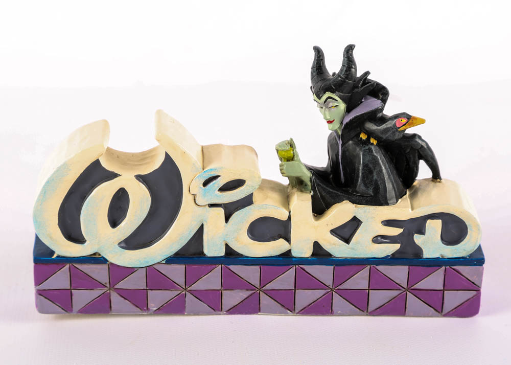Collection of Maleficent Figurines