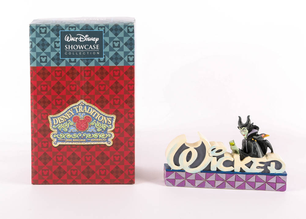 Collection of Maleficent Figurines