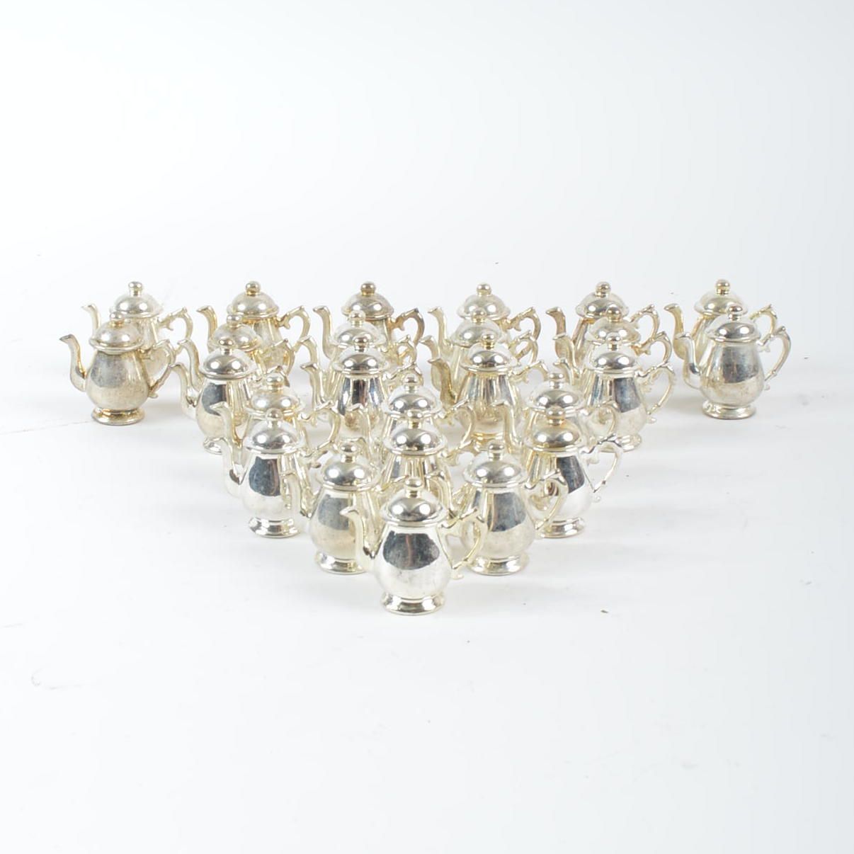 Godinger Silver Art Co. Miniature Teapots