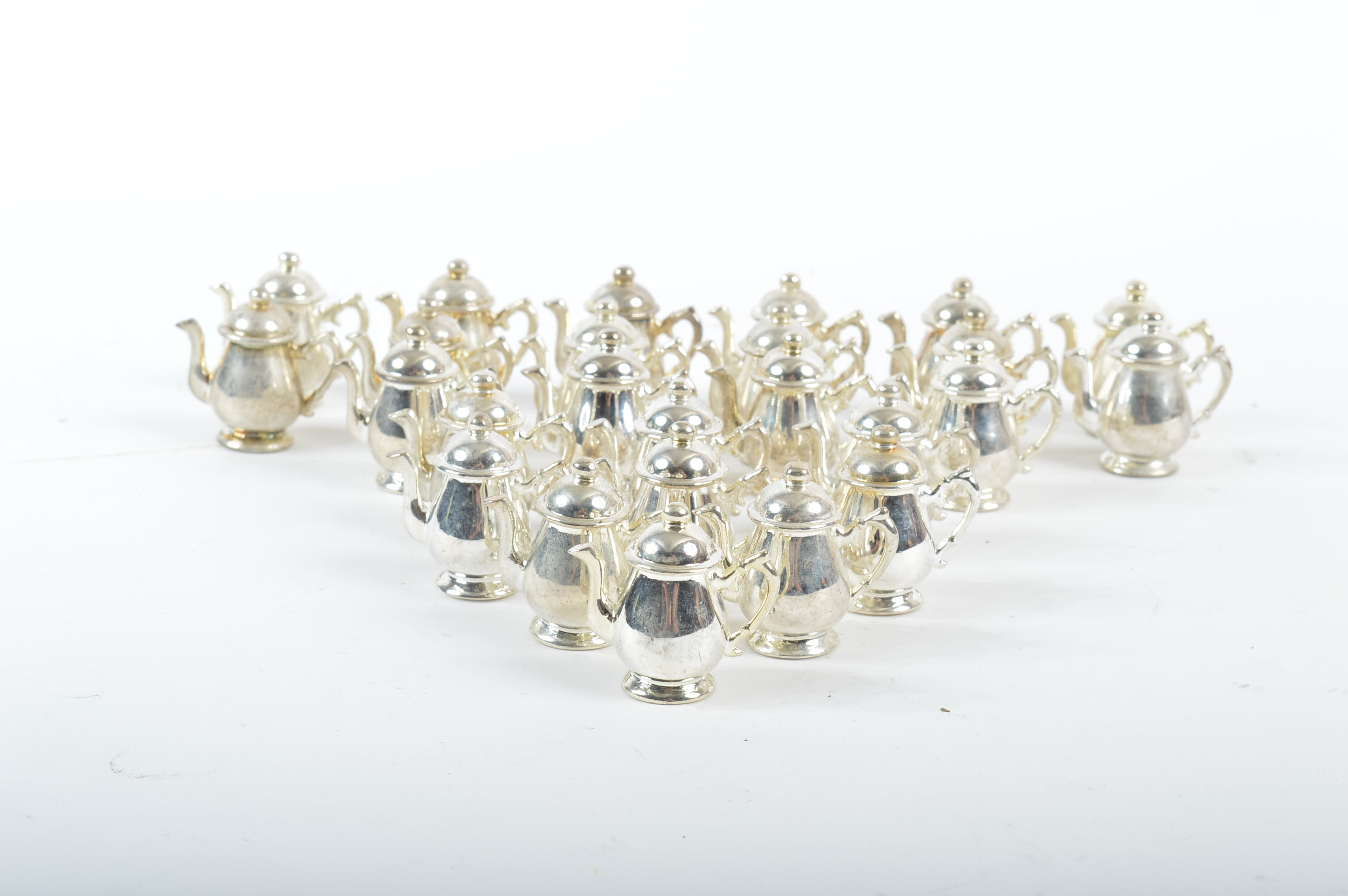 Godinger Silver Art Co. Miniature Teapots