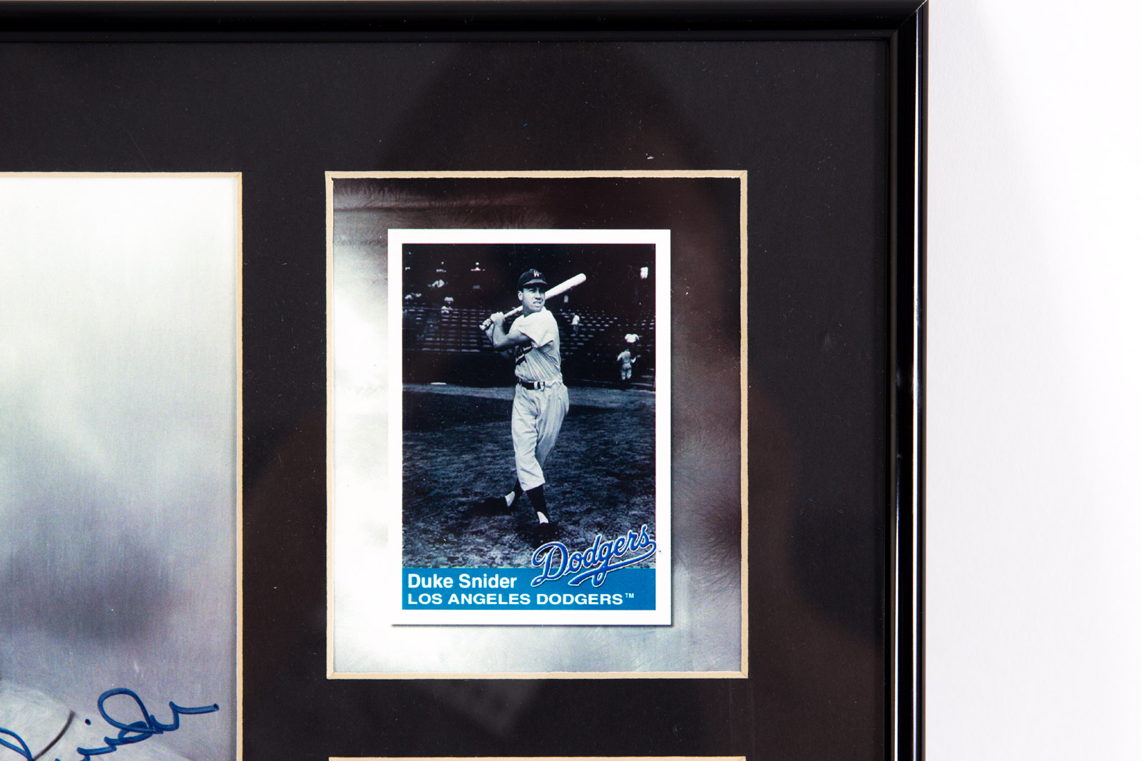 Duke Snider Signed Los Angles Dodgers Lithograph