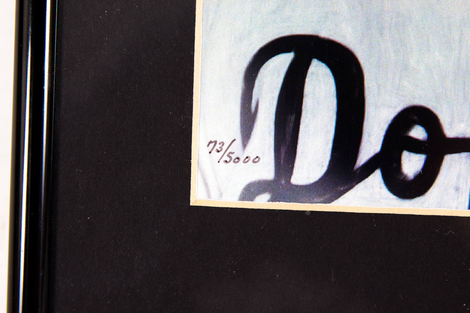 Duke Snider Signed Los Angles Dodgers Lithograph