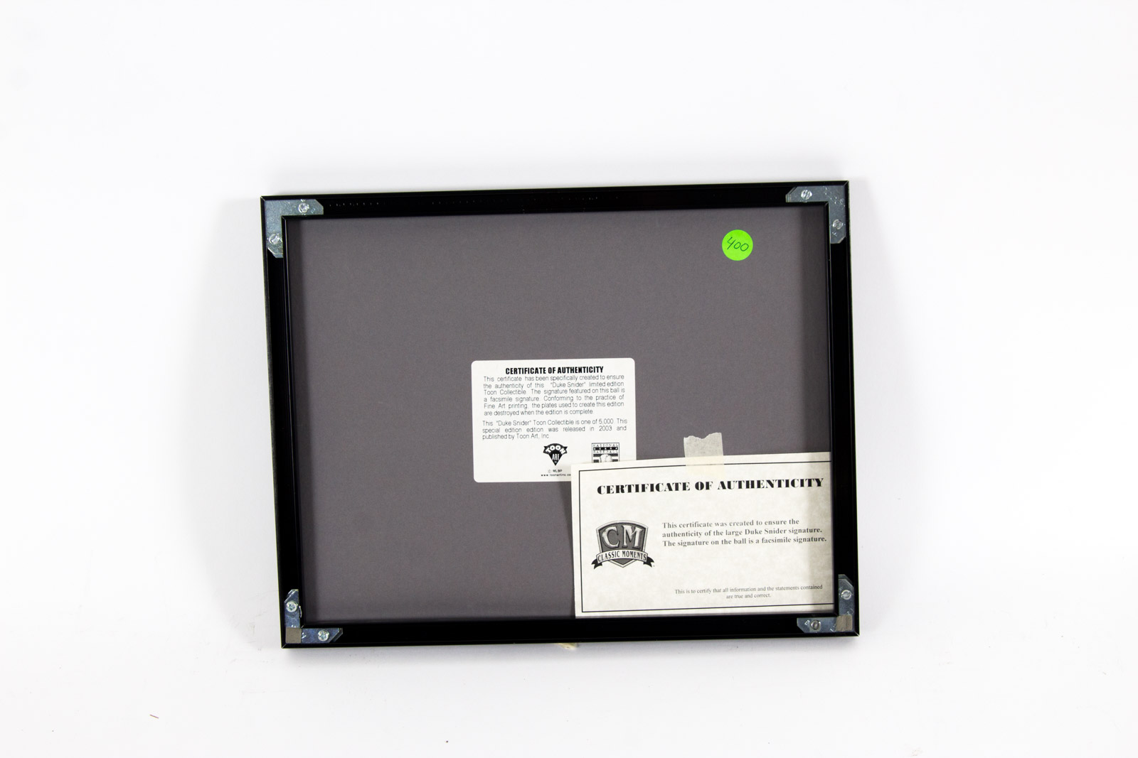 Duke Snider Signed Los Angles Dodgers Lithograph