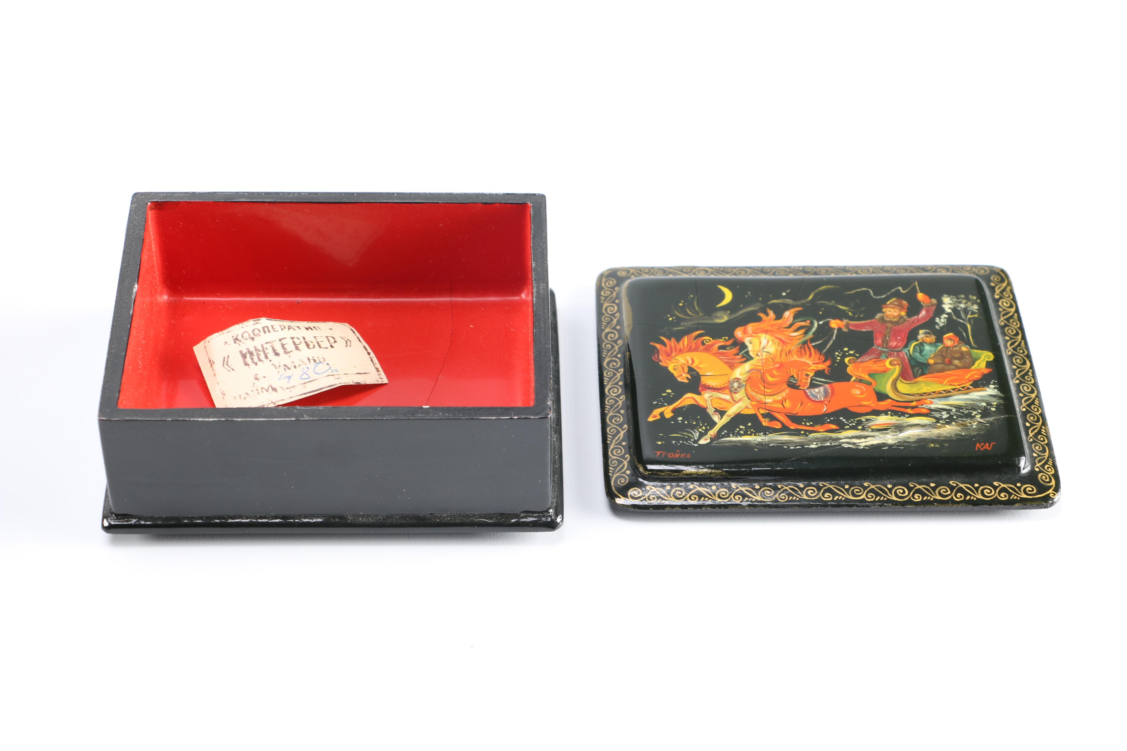 USSR Painted Fall and Winter Table Decor