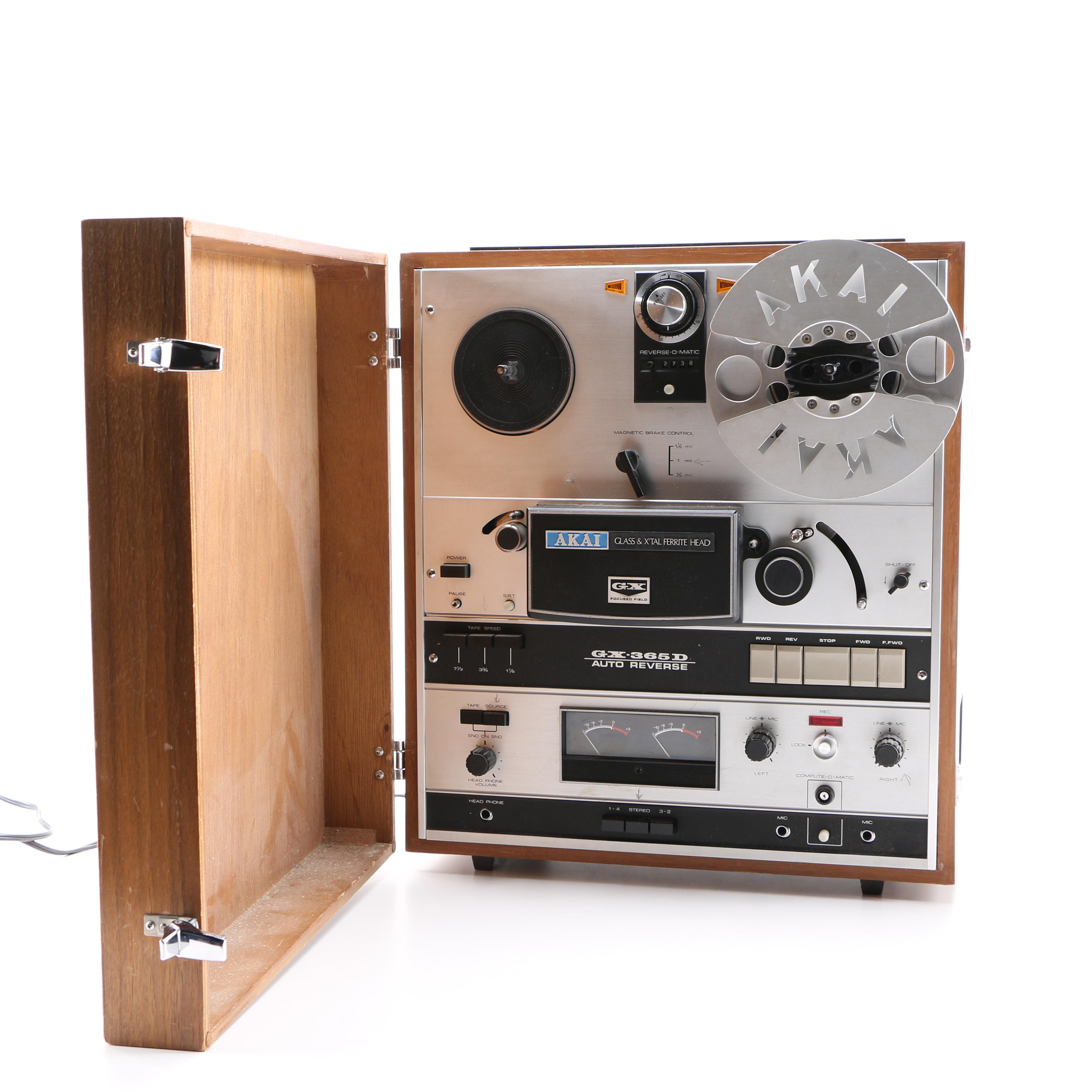 Akai GX-365D Stereo Tape Deck Player