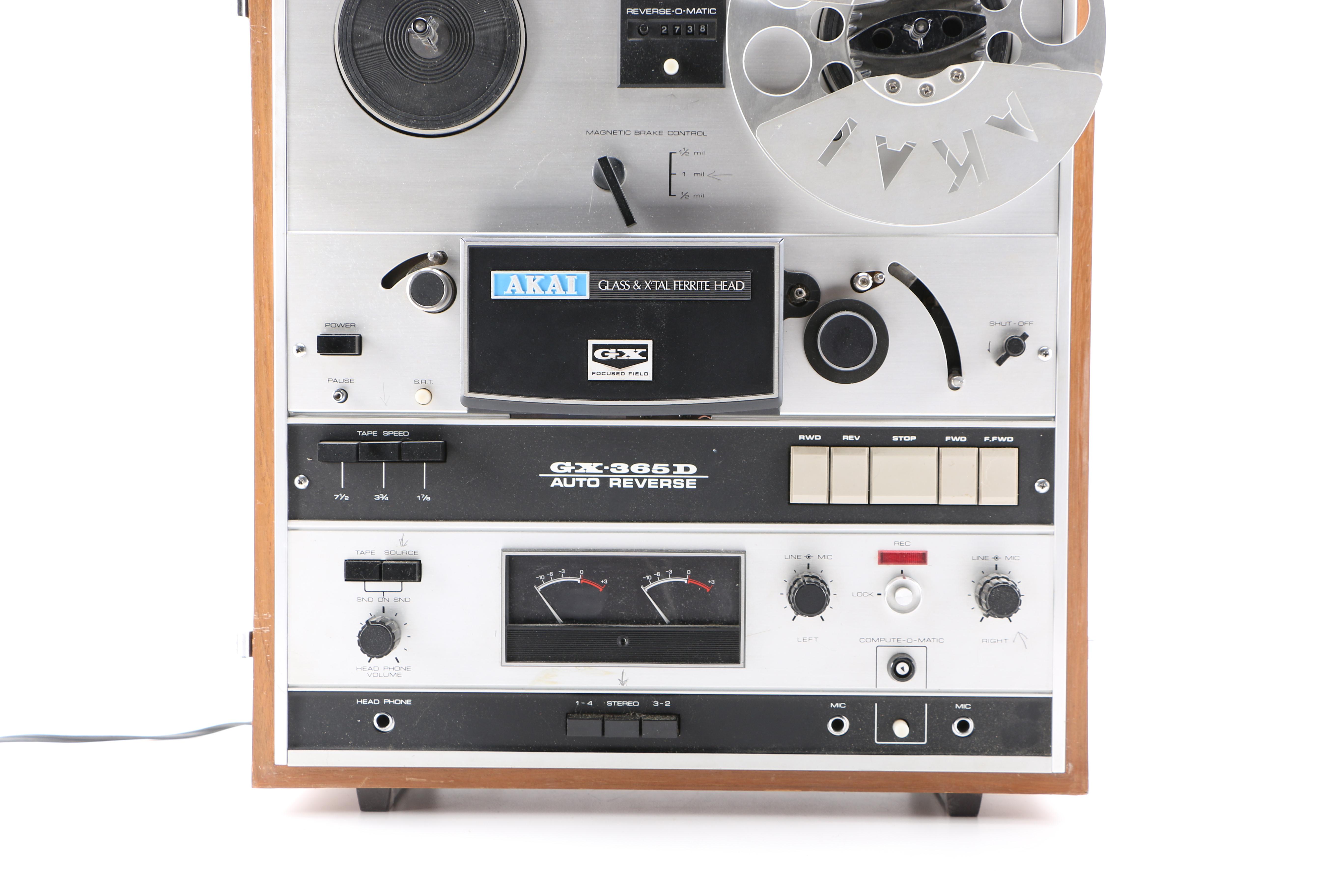 Akai GX-365D Stereo Tape Deck Player