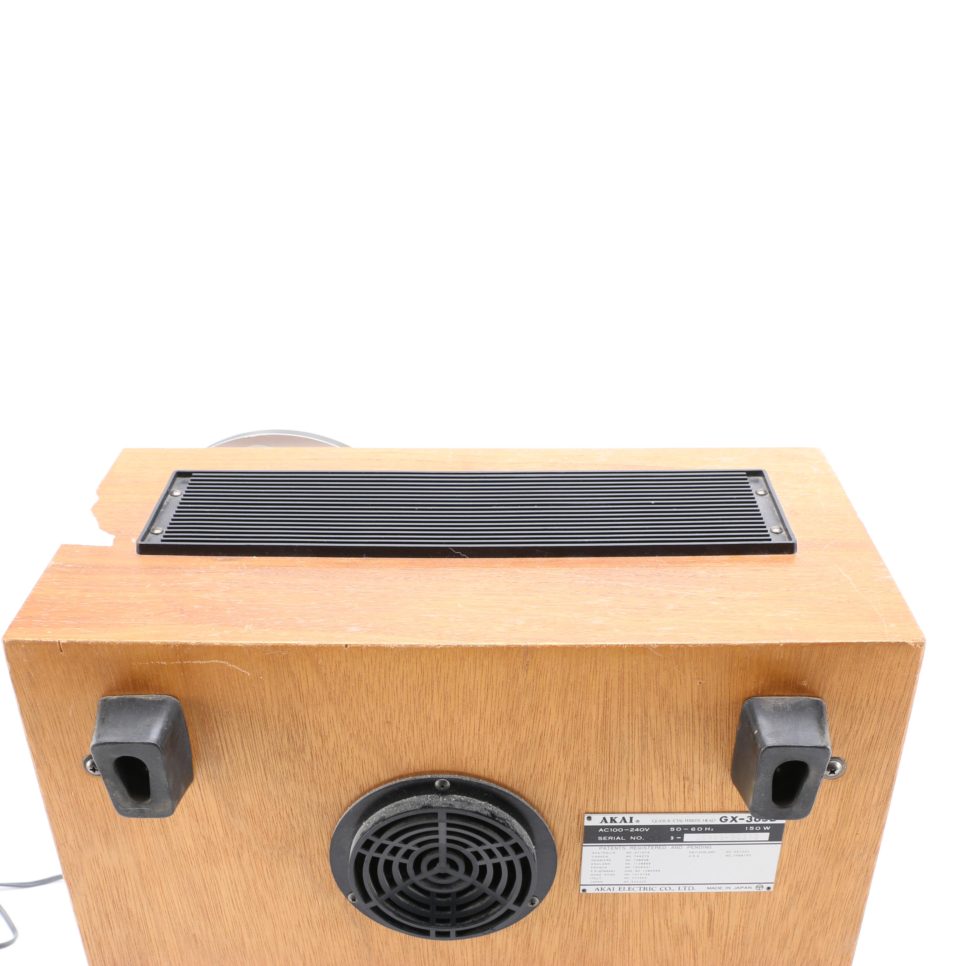 Akai GX-365D Stereo Tape Deck Player