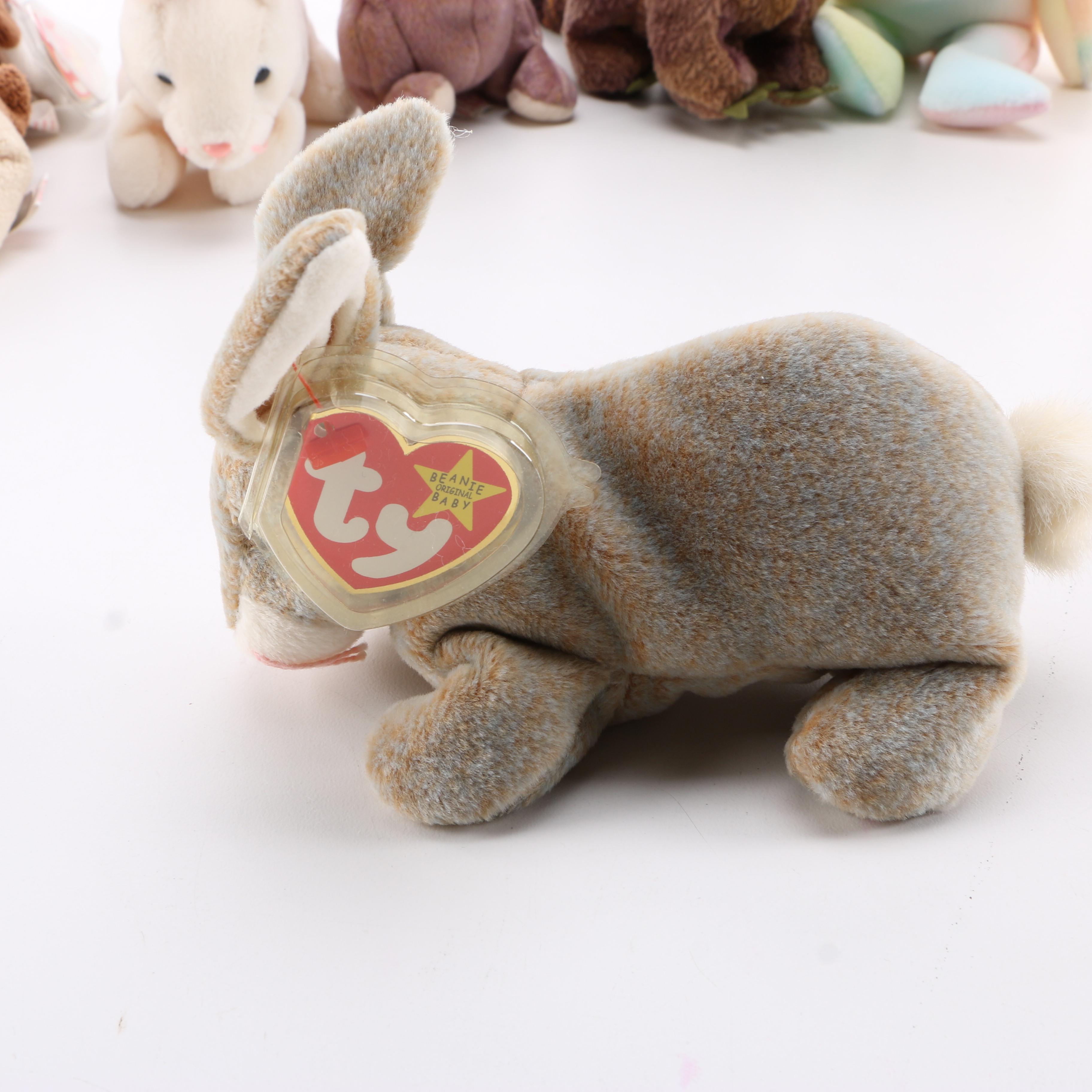 Collection of TY Beanie Baby Animals
