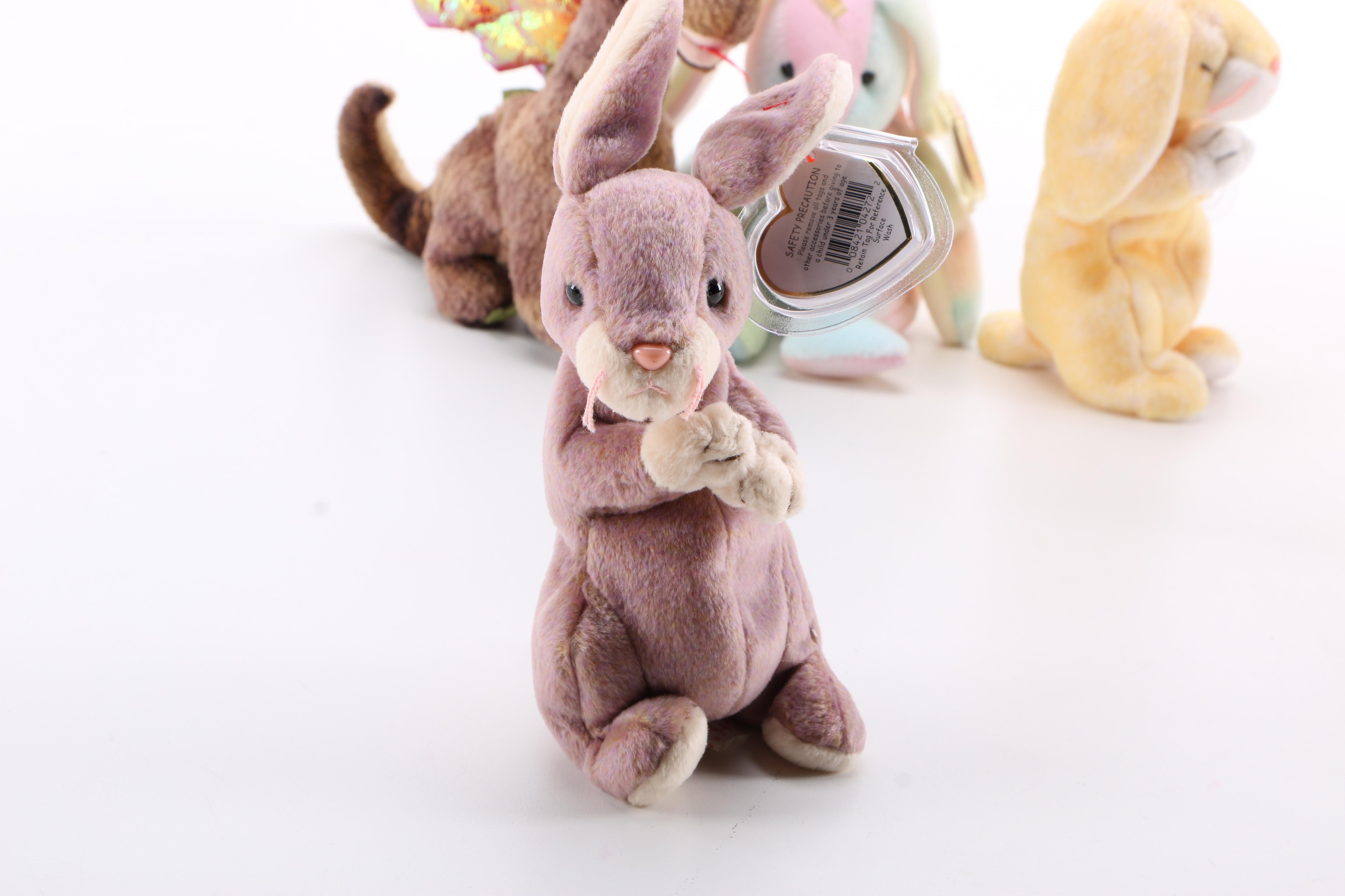 Collection of TY Beanie Baby Animals