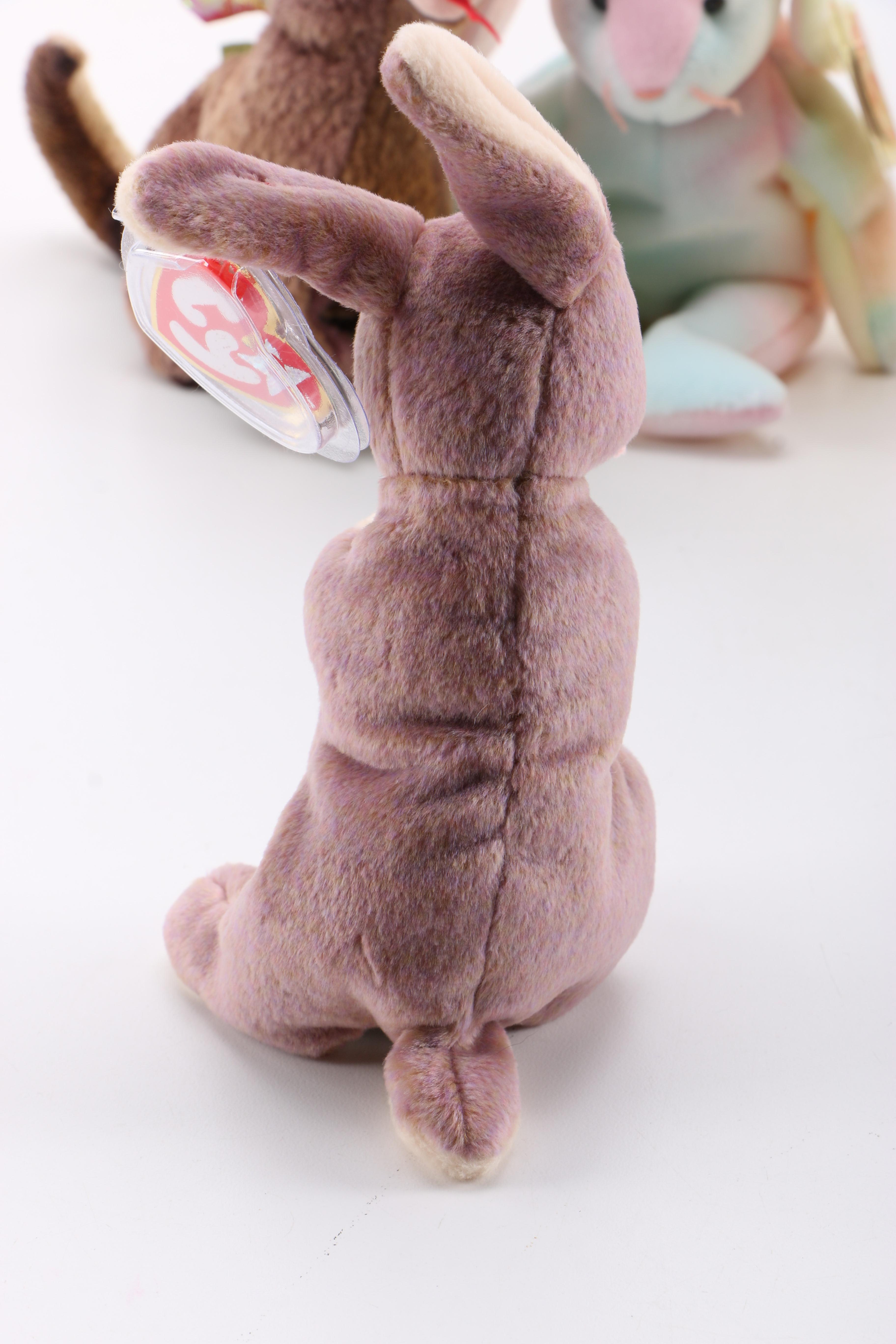 Collection of TY Beanie Baby Animals