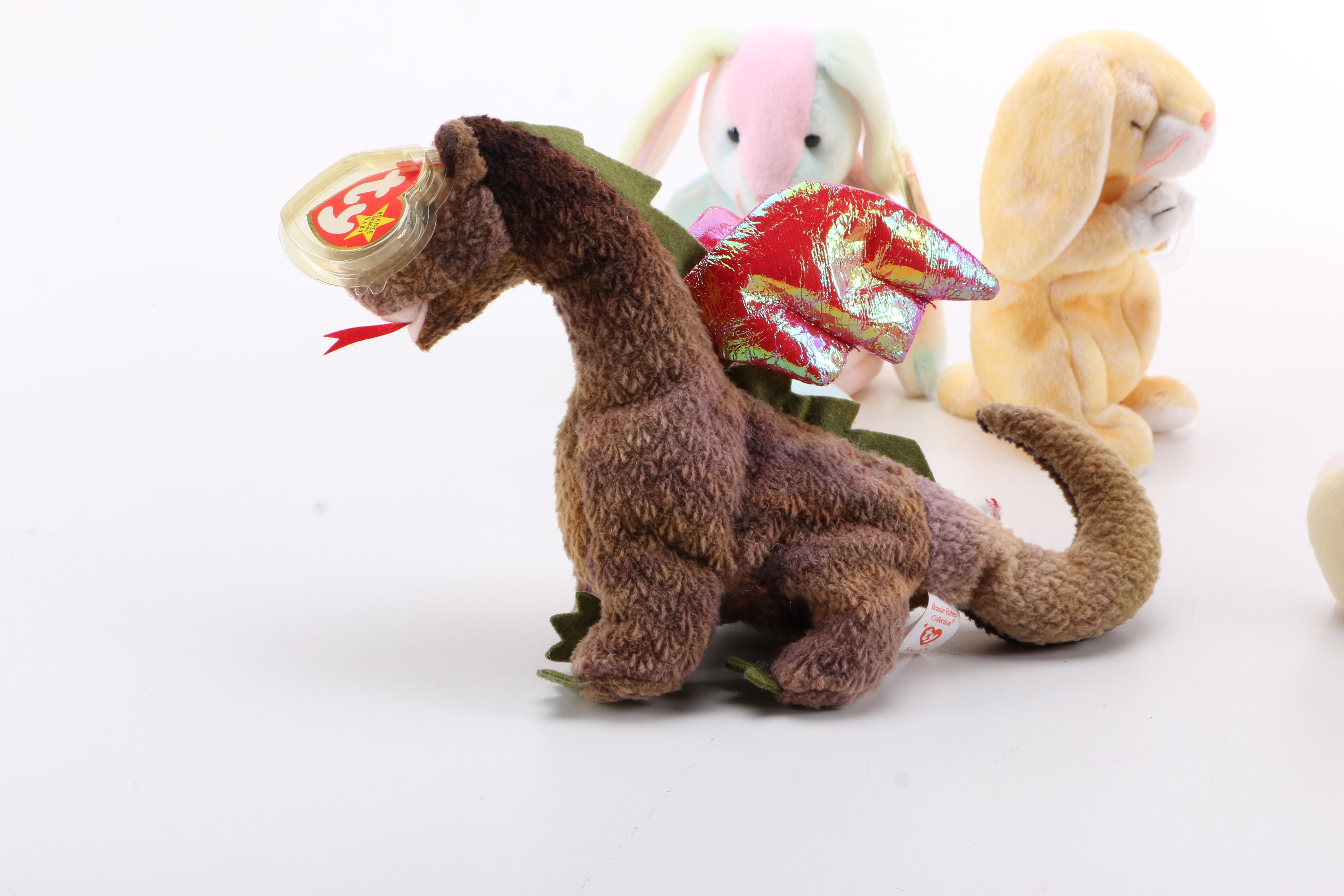 Collection of TY Beanie Baby Animals