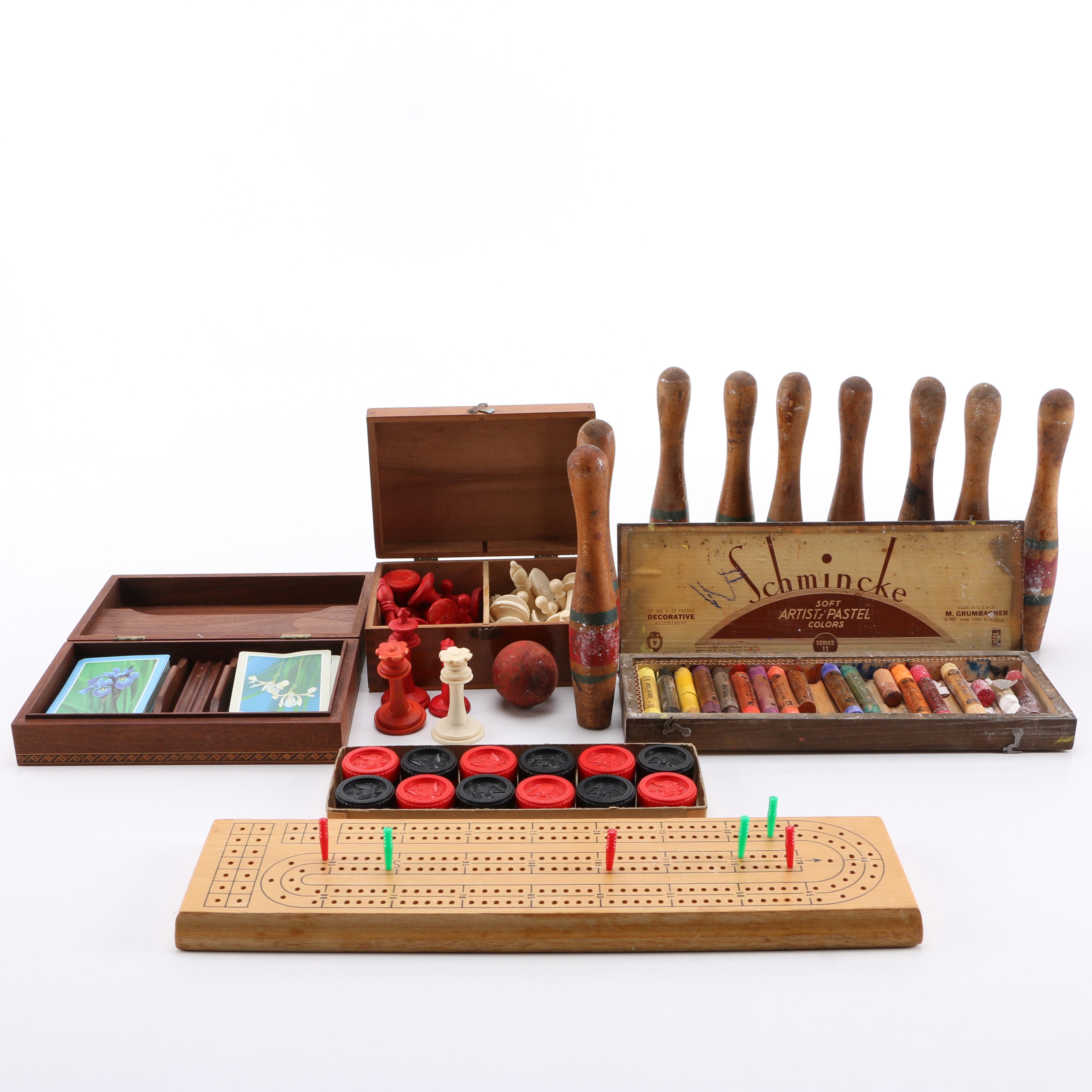 Assortment of Toys and Games