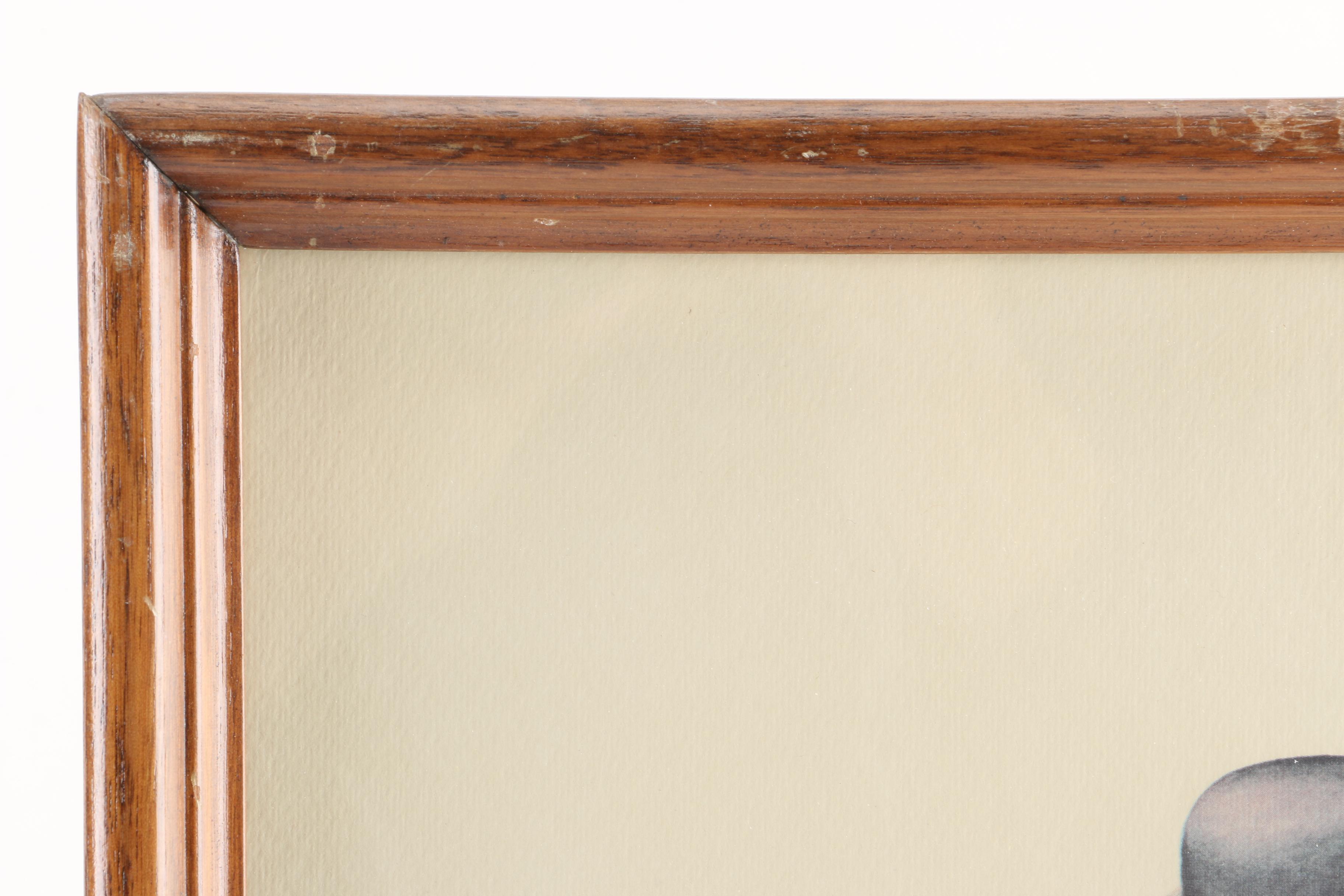 Neary Offset Lithograph Military Drummer Portraits