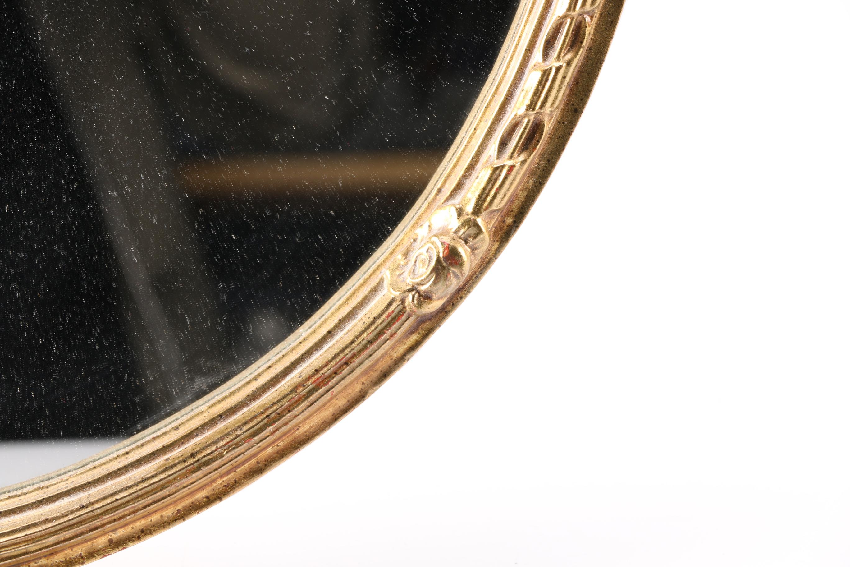 Mirror With Gilded Frame