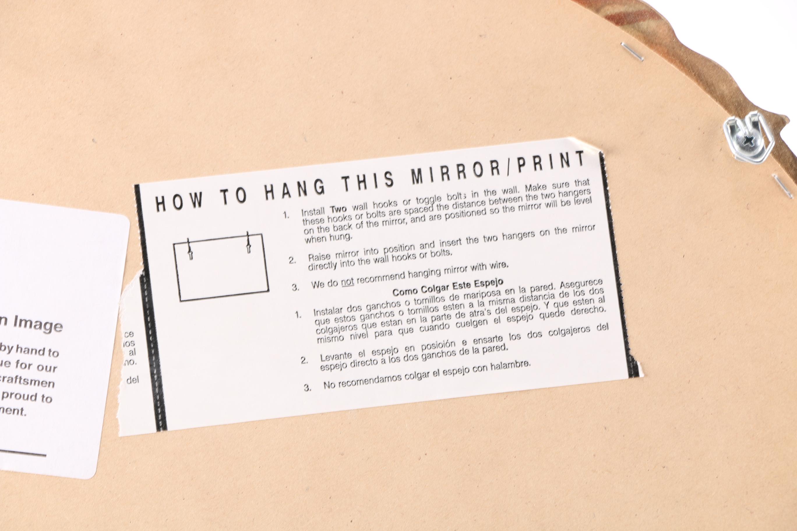 Mirror With Gilded Frame