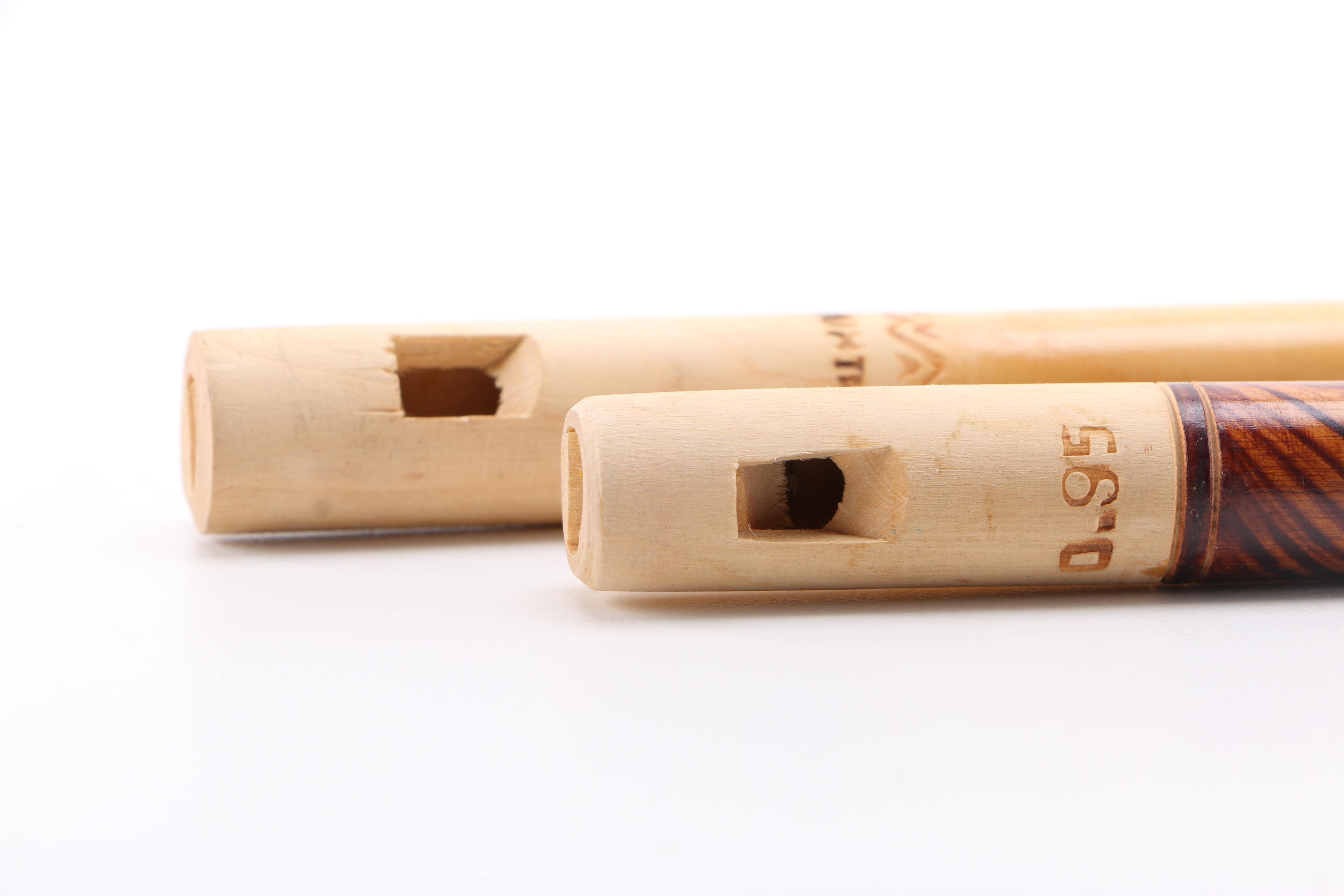 Carved Wooden Whistles