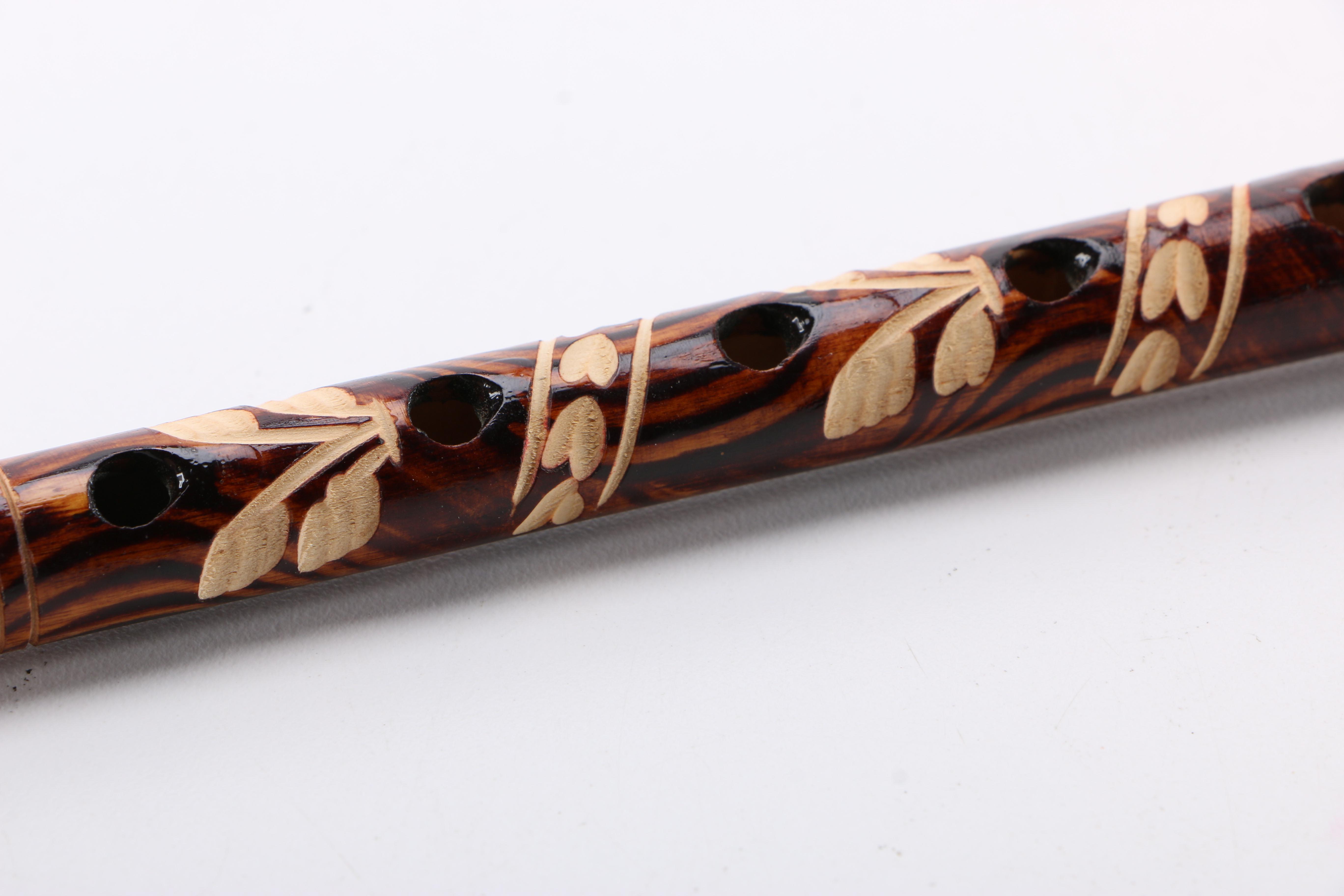 Carved Wooden Whistles