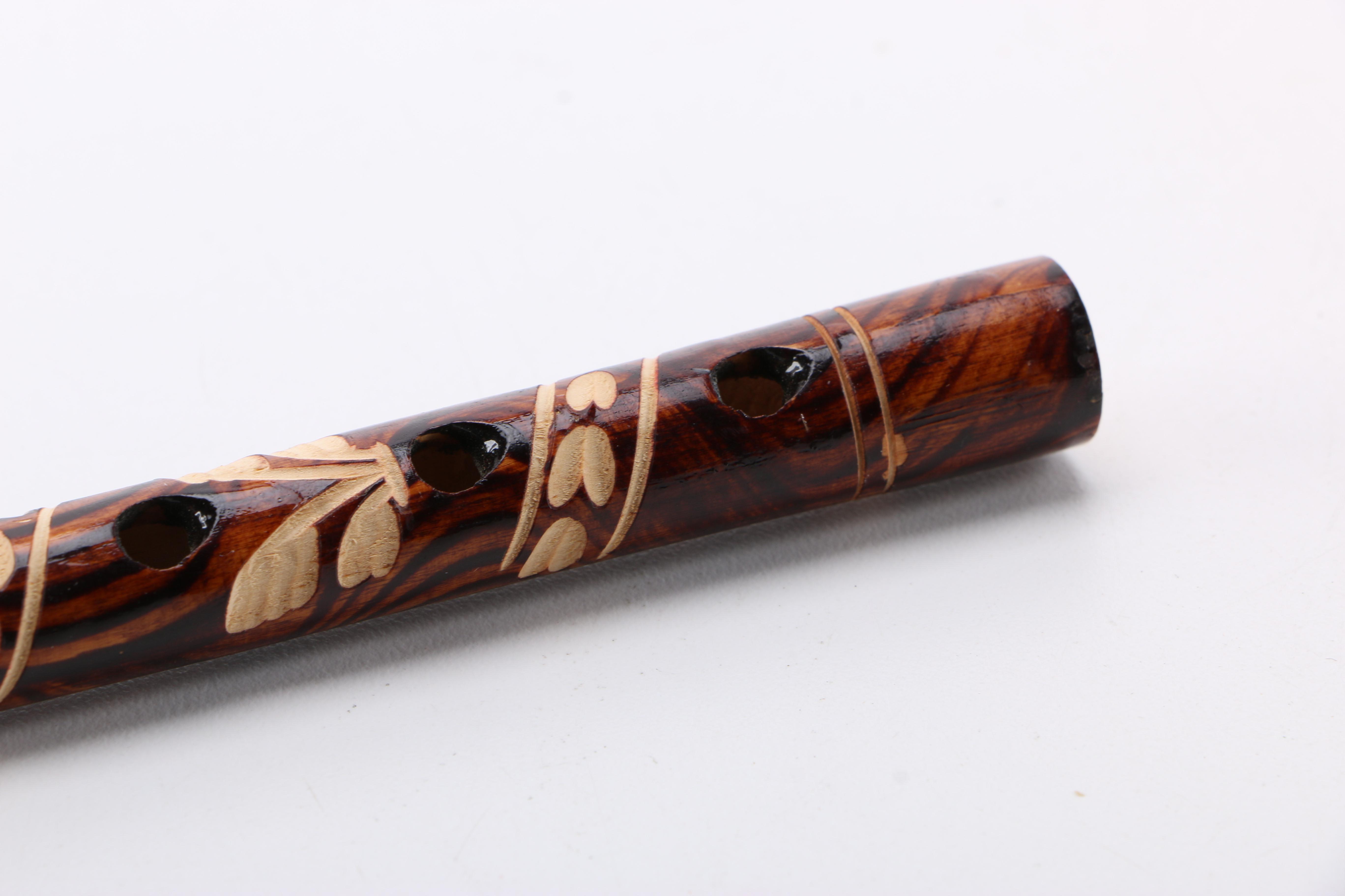 Carved Wooden Whistles