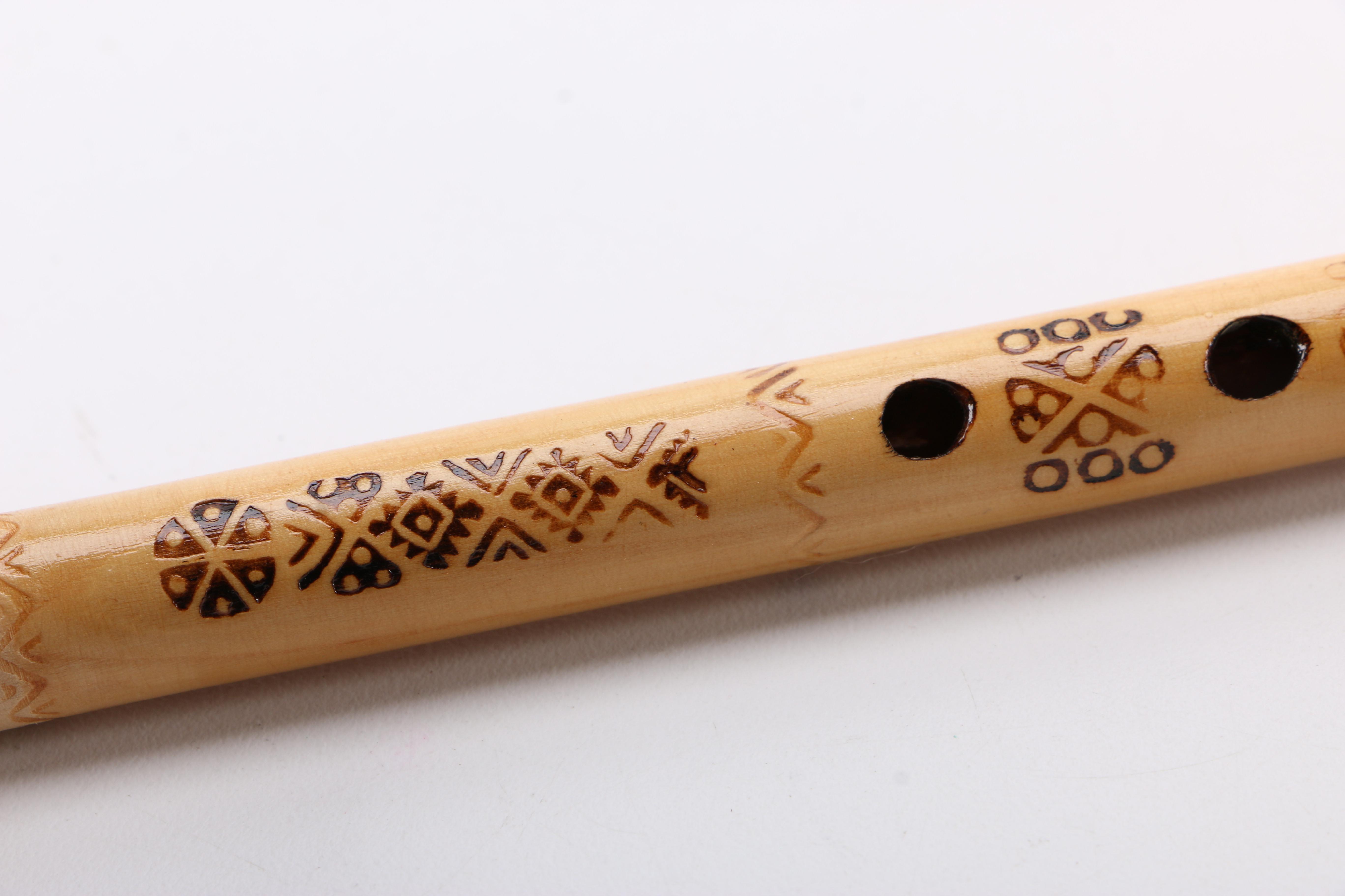 Carved Wooden Whistles