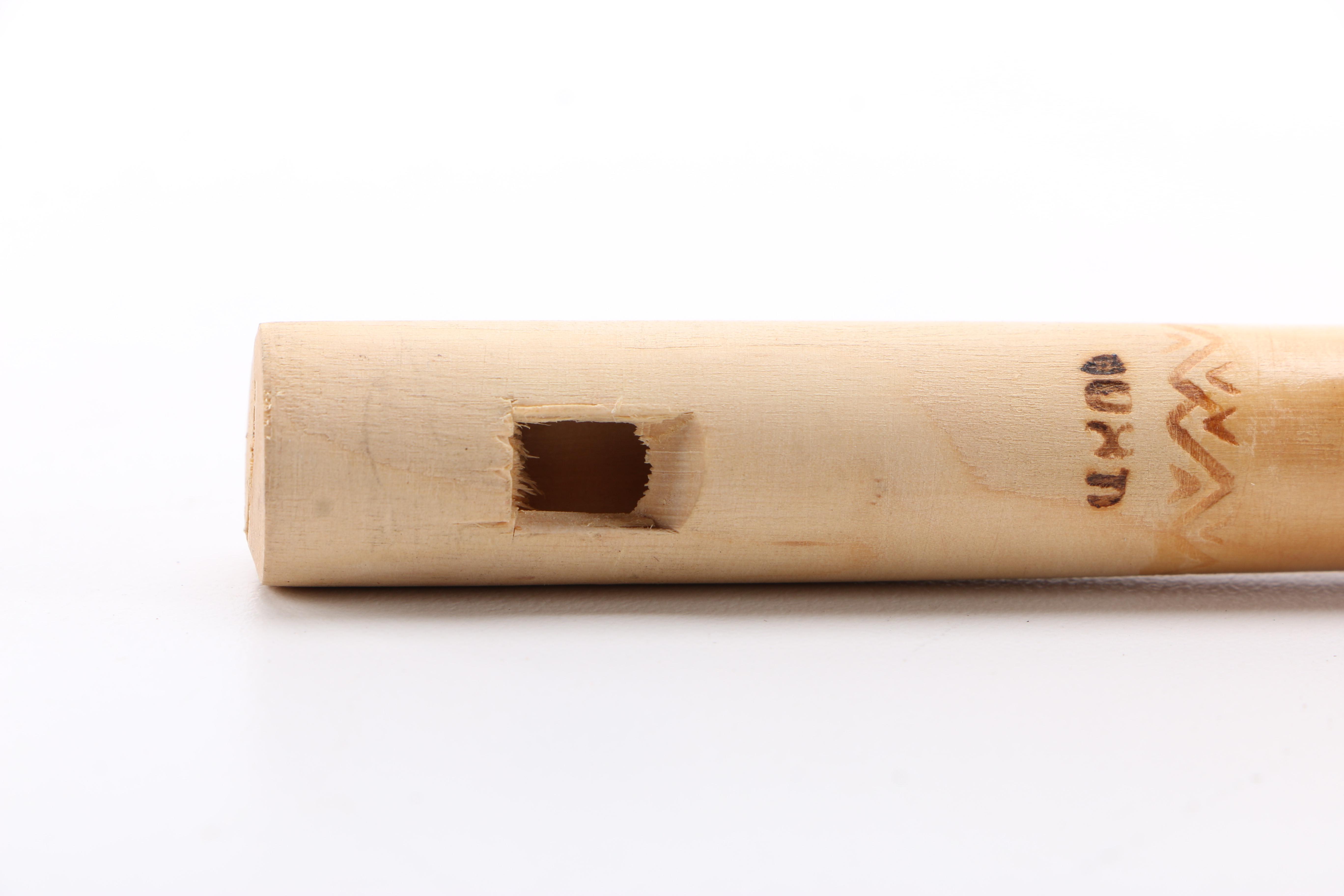 Carved Wooden Whistles