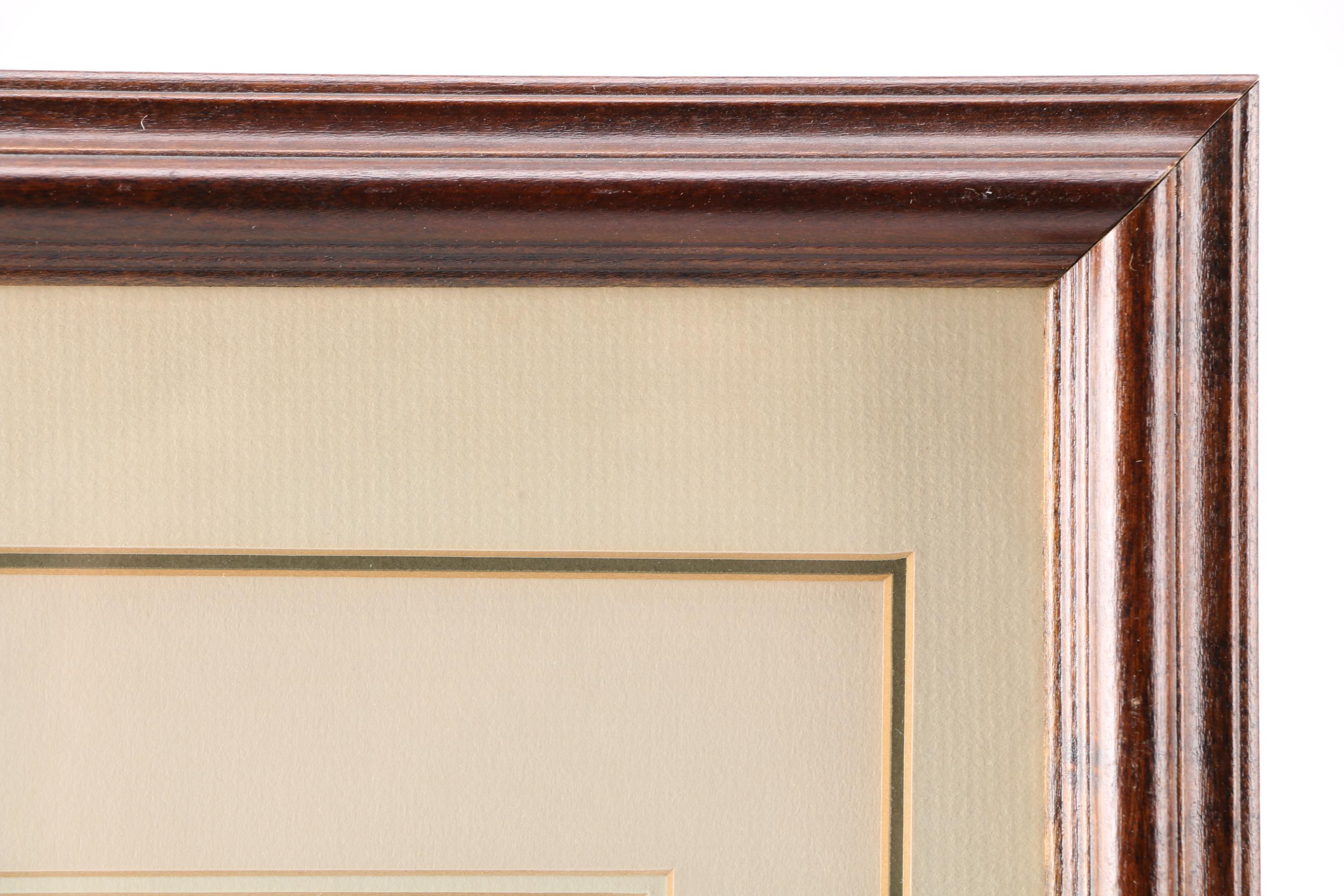 1904 Offset Lithograph After Helen Allingham "The Fish-Shop, Haslemere"