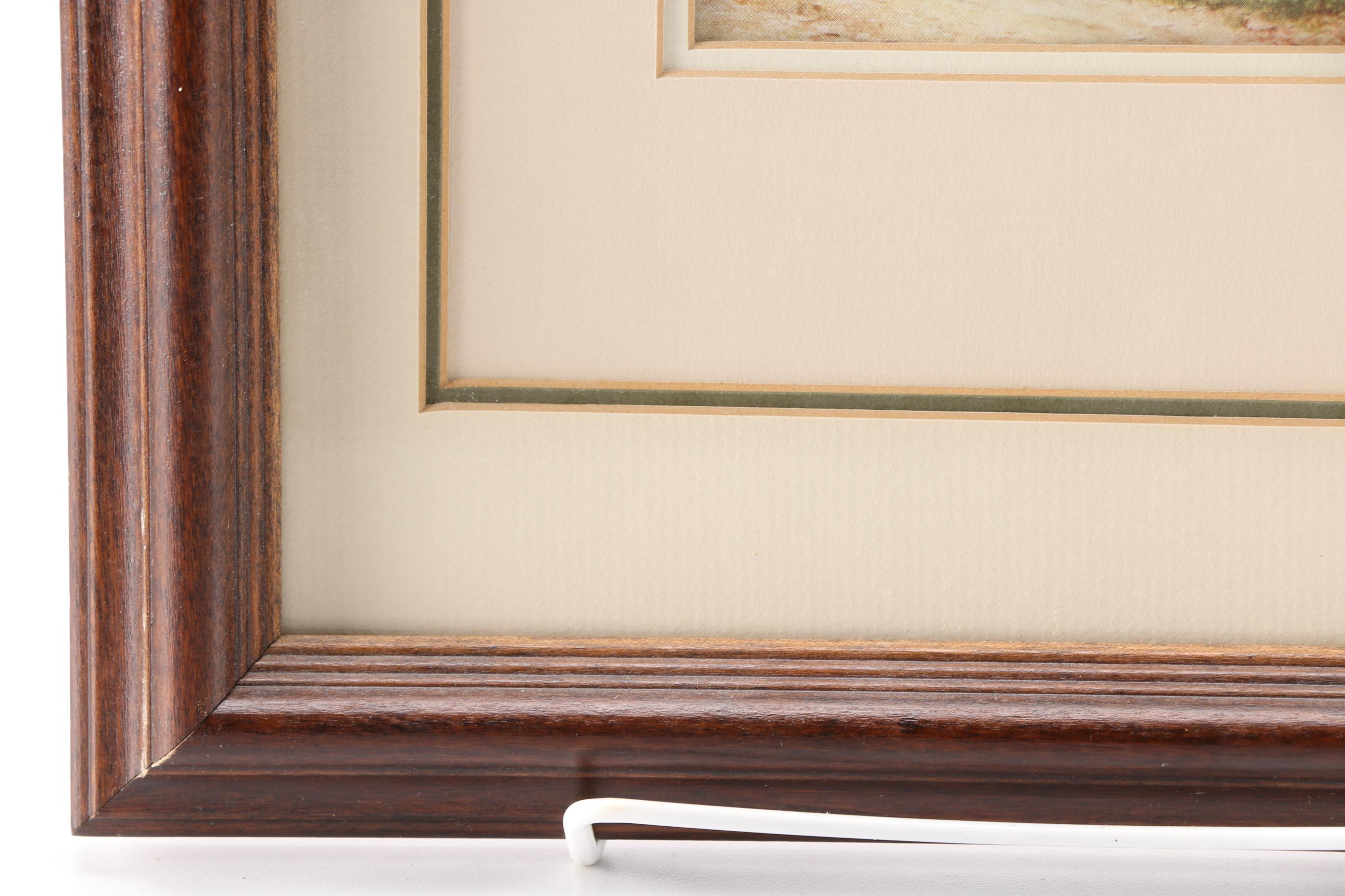 1904 Offset Lithograph After Helen Allingham "The Fish-Shop, Haslemere"