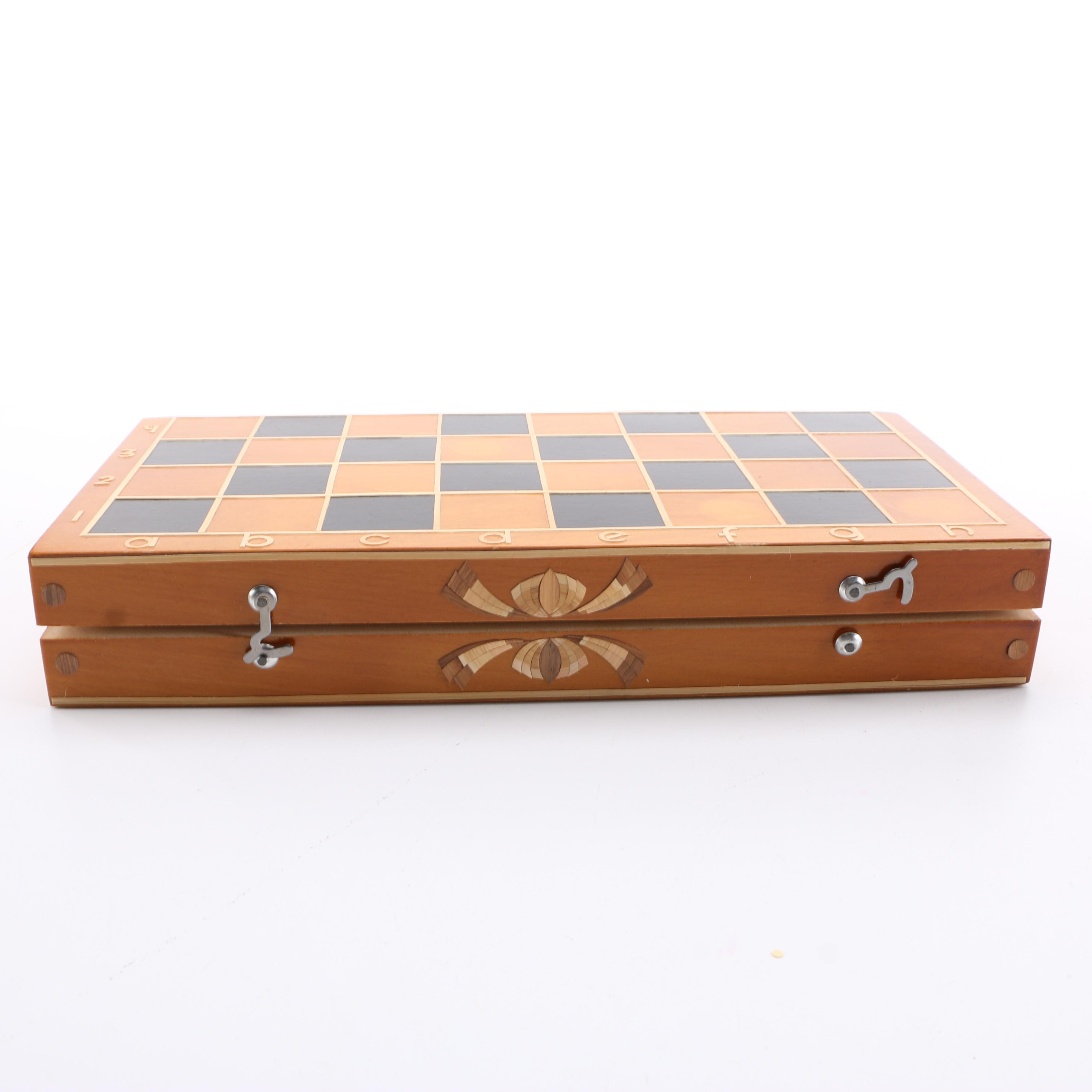 Russian Beginners Wooden Chess Set