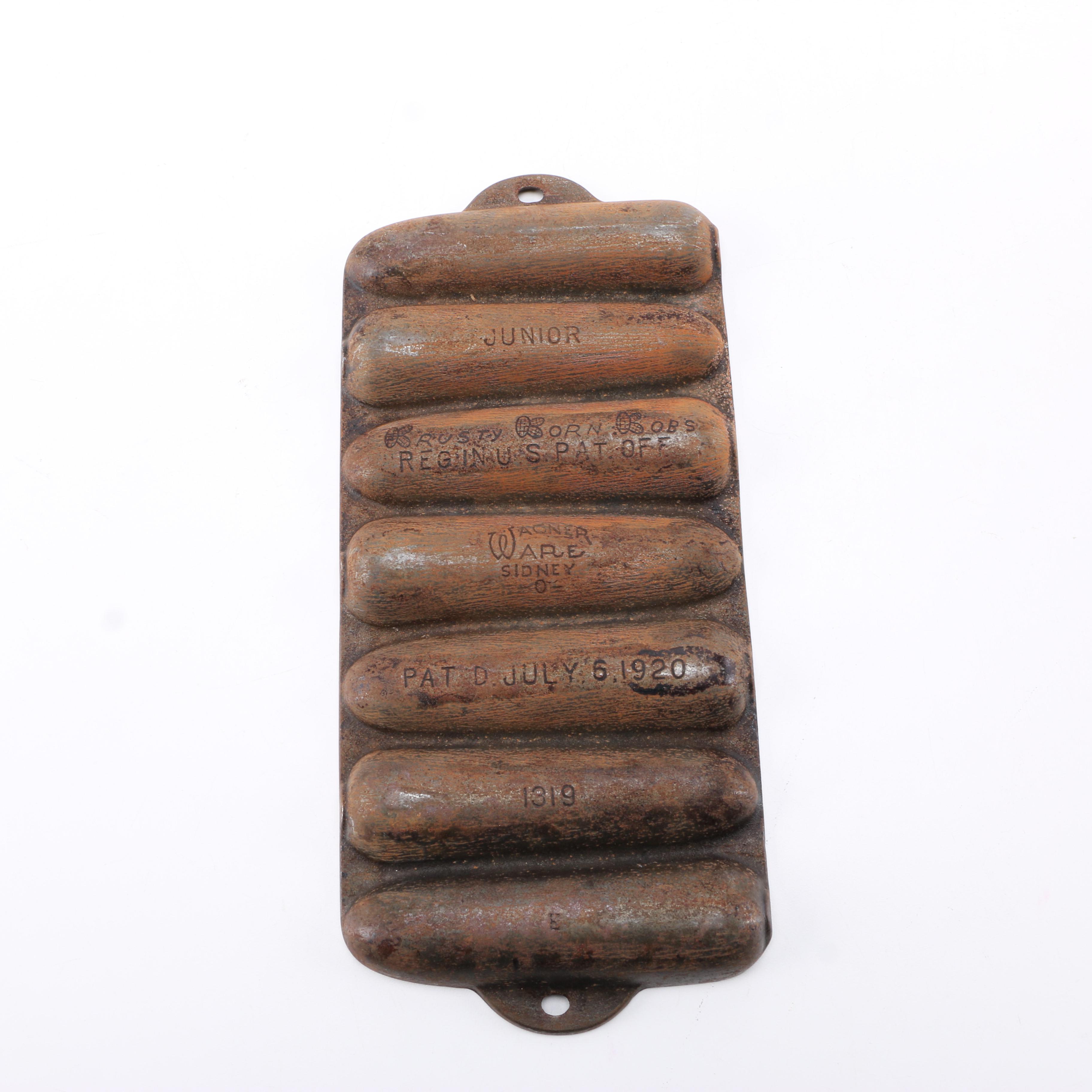 Antique Wagner Ware Cornbread Pan