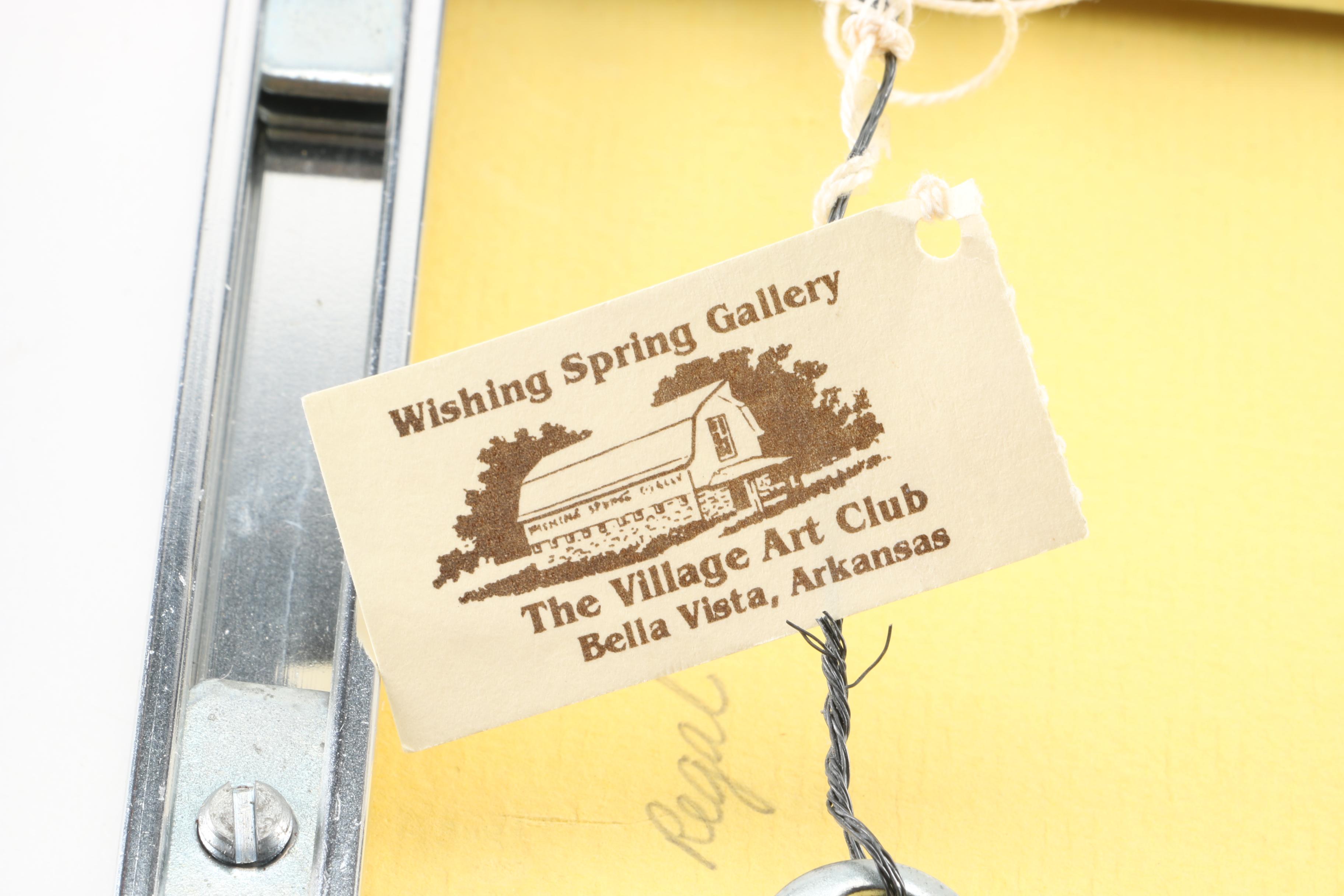 Original Watercolor Painting of Regal Fritillary Butterfly