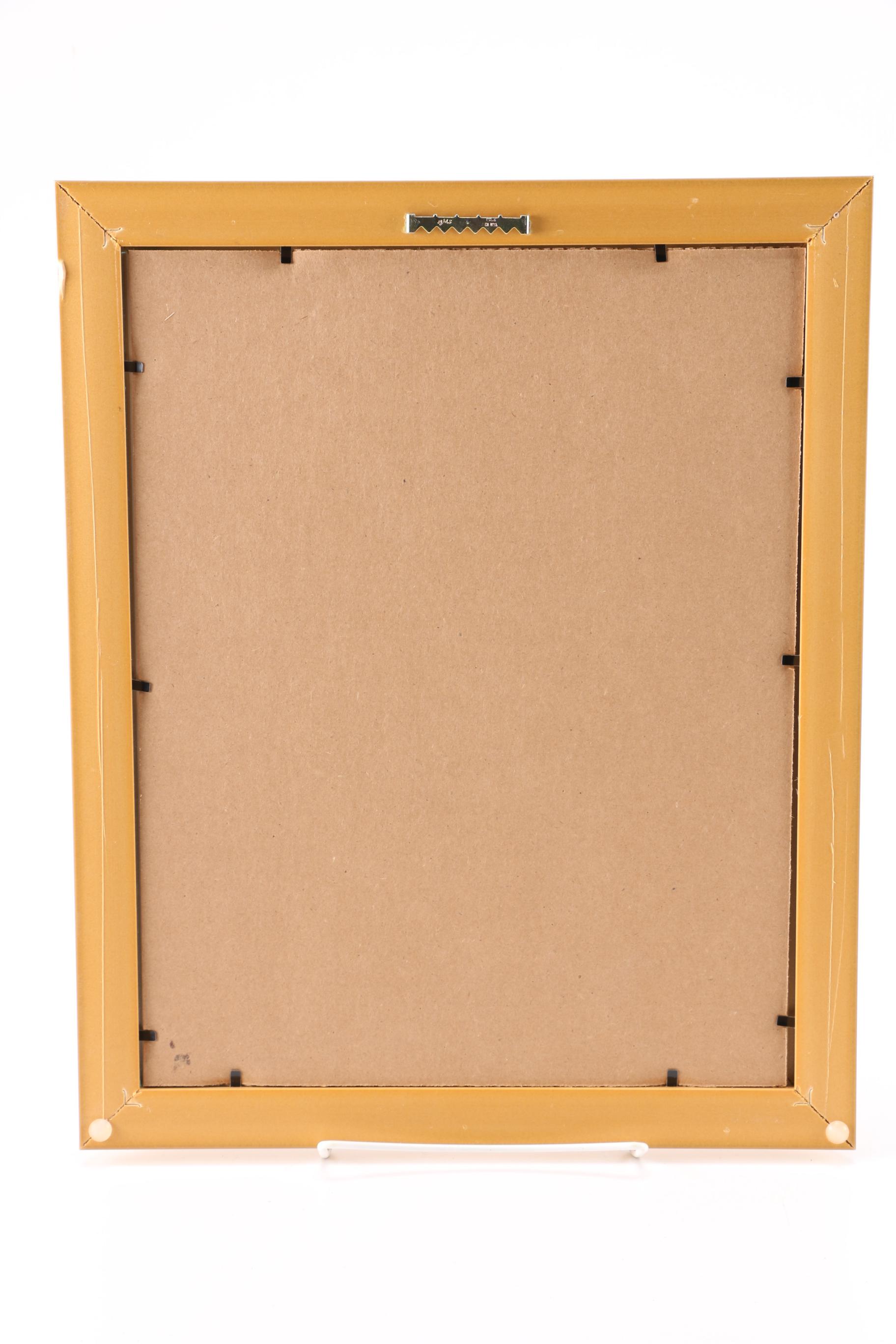 Framed Antique Maps from Mithchell's School Atlas