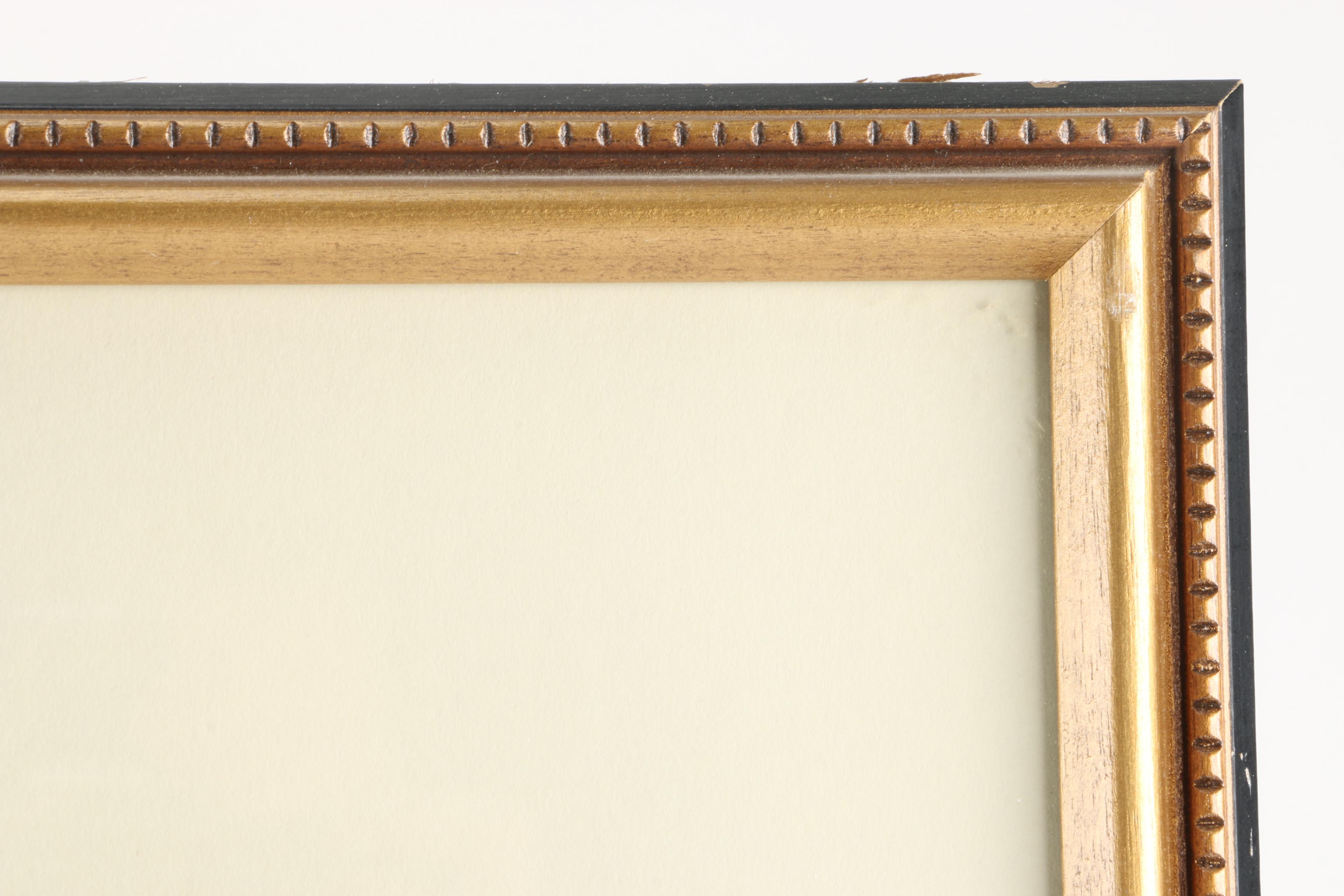 Offset Lithographs After Pieter Casteels "Twelve Months of Flowers": "August" and "November"