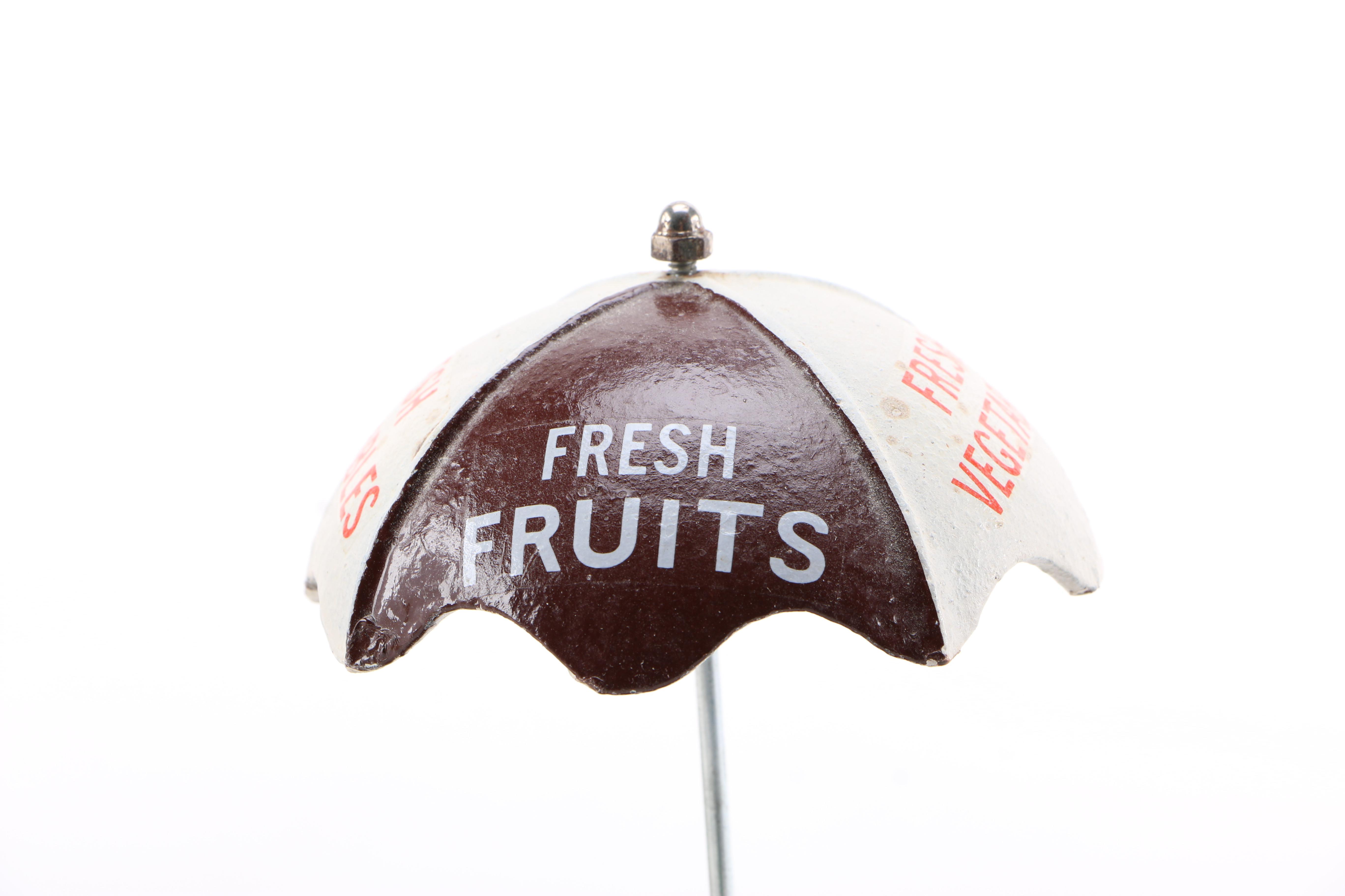 Cast Iron Produce Wagon Figure