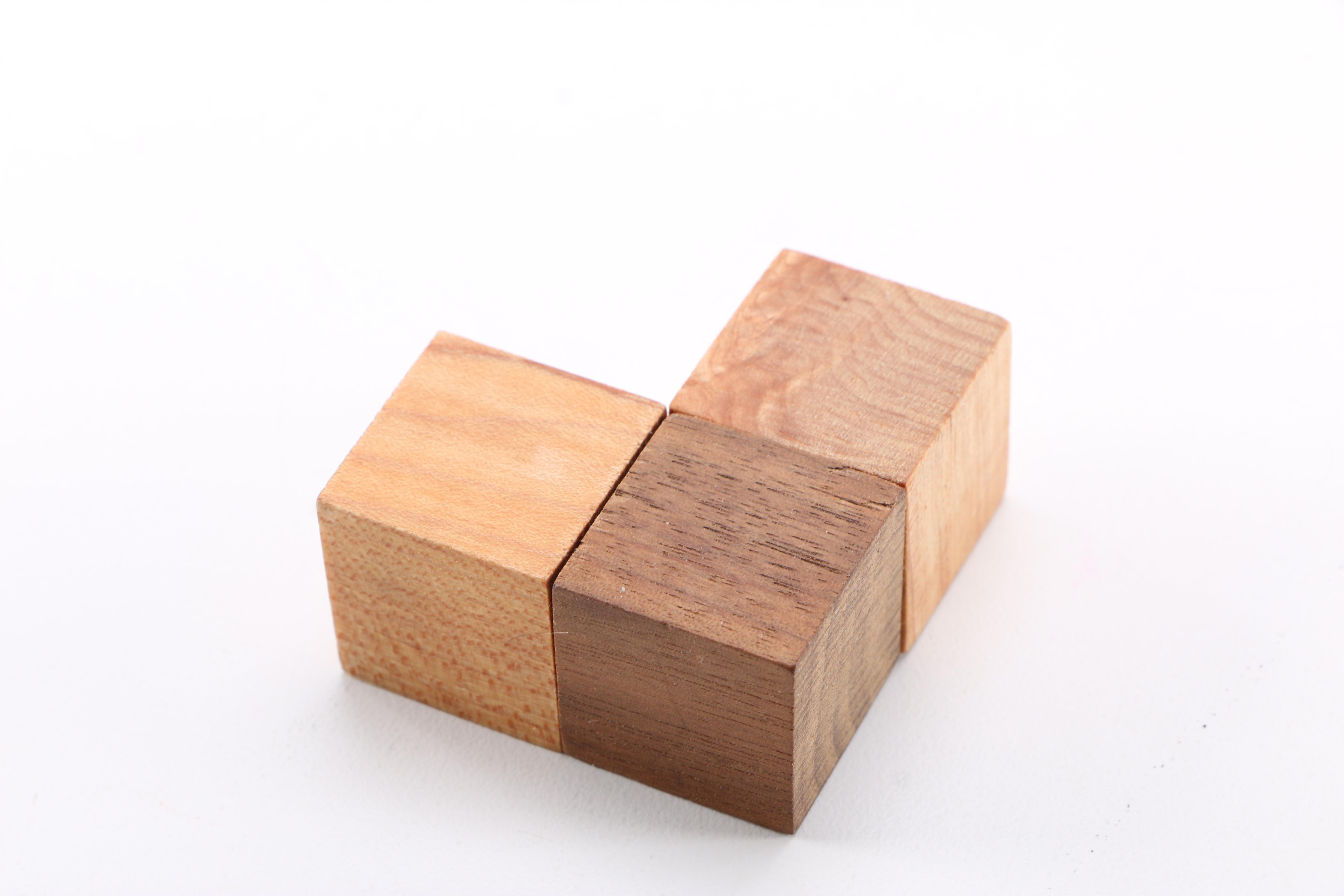 Wooden Toy Train and Building Blocks