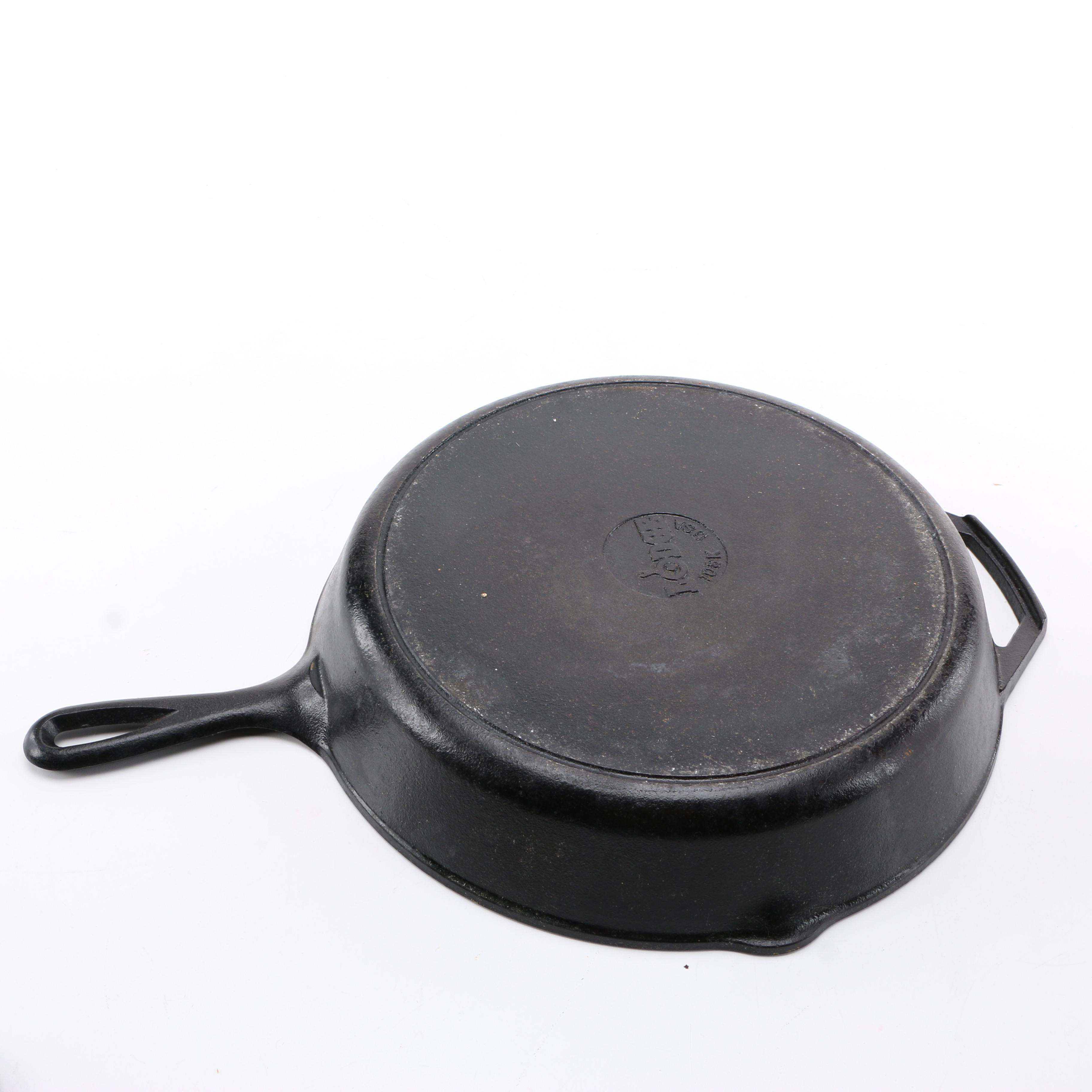 Pair of Cast Iron Skillets