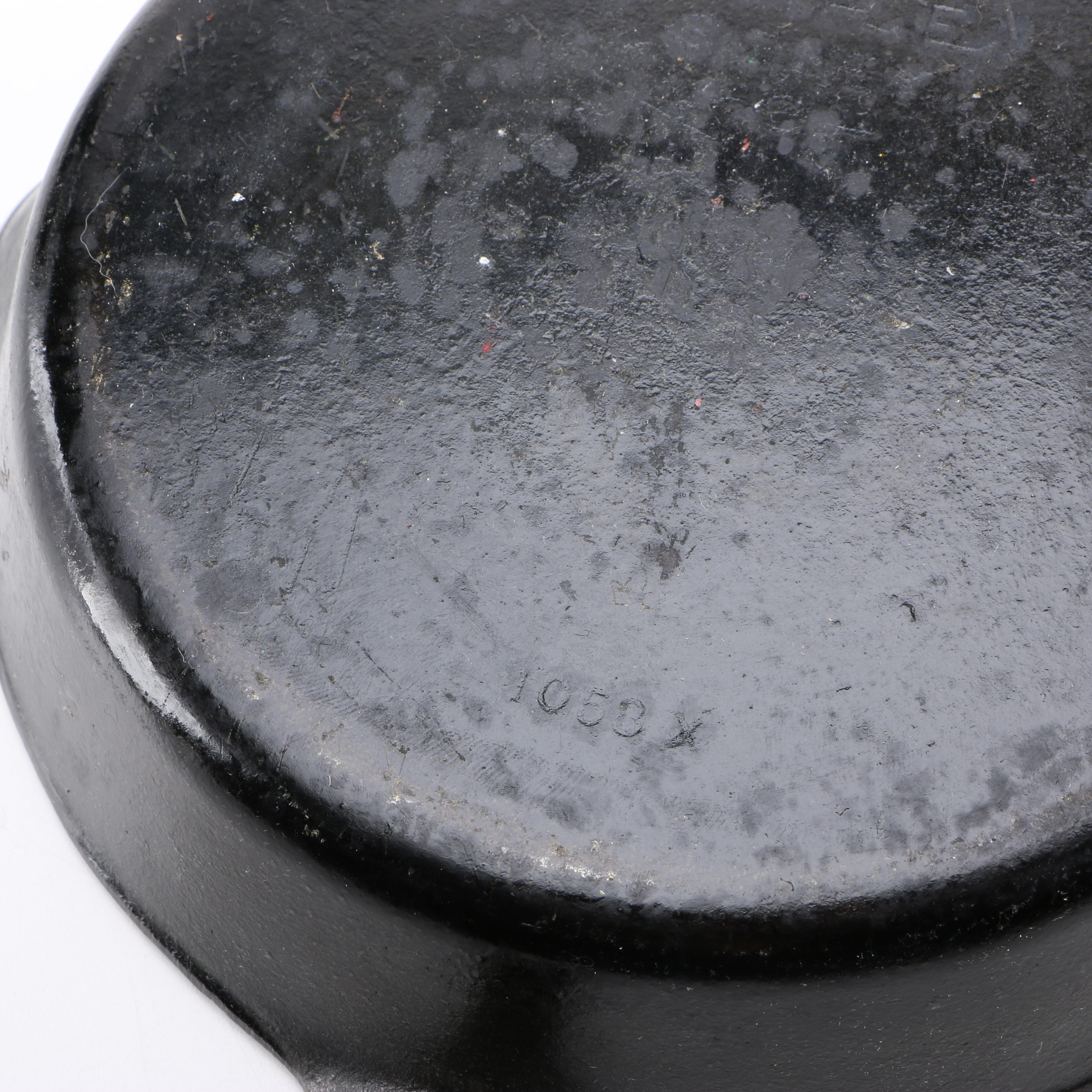 Pair of Cast Iron Skillets