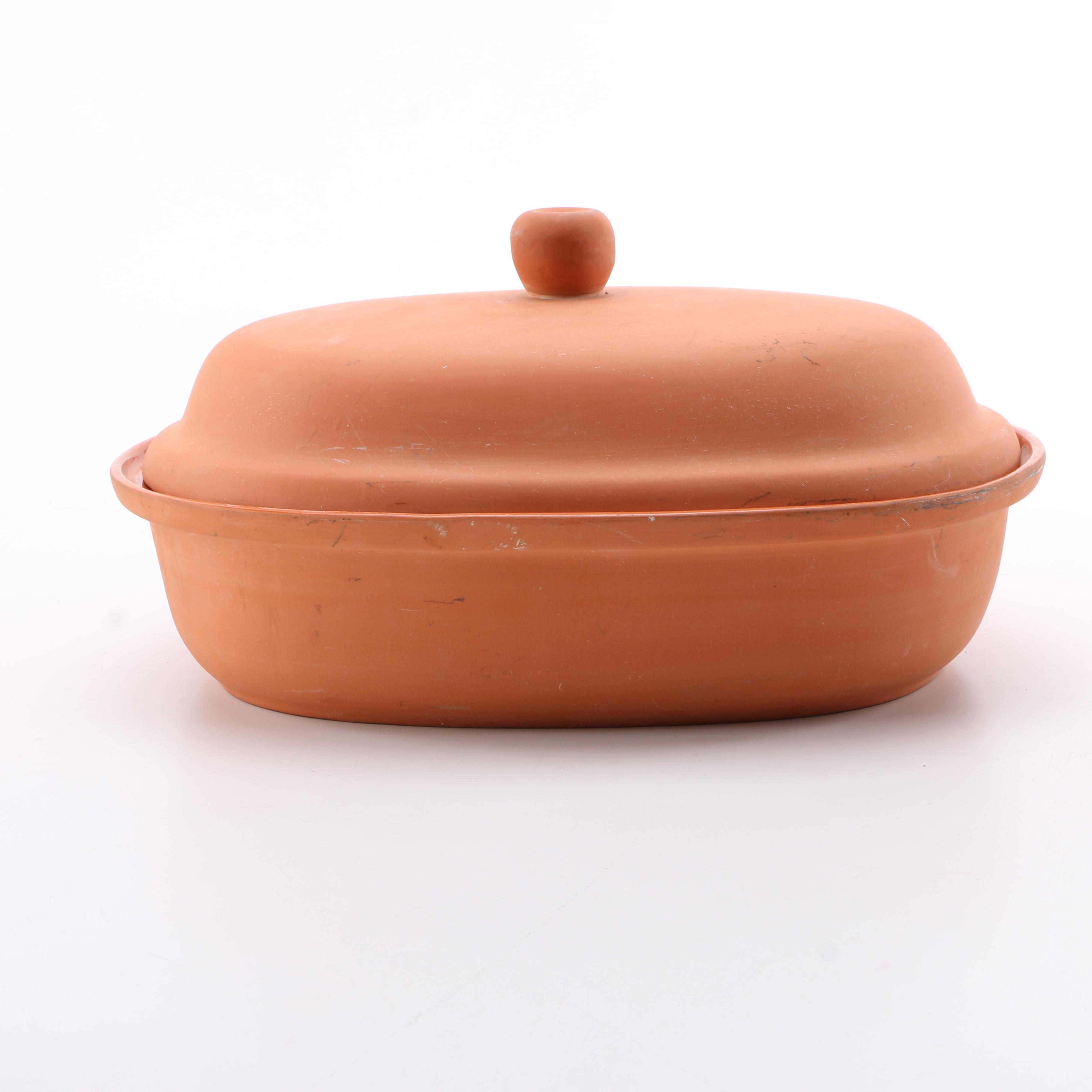 Terra Cotta Roasting Pan