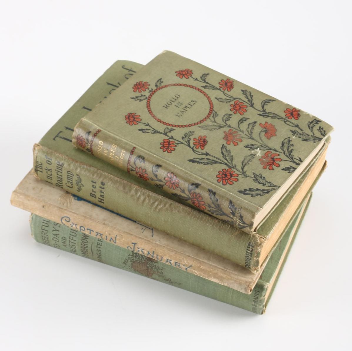 Antique Late 19th Century Fiction Books