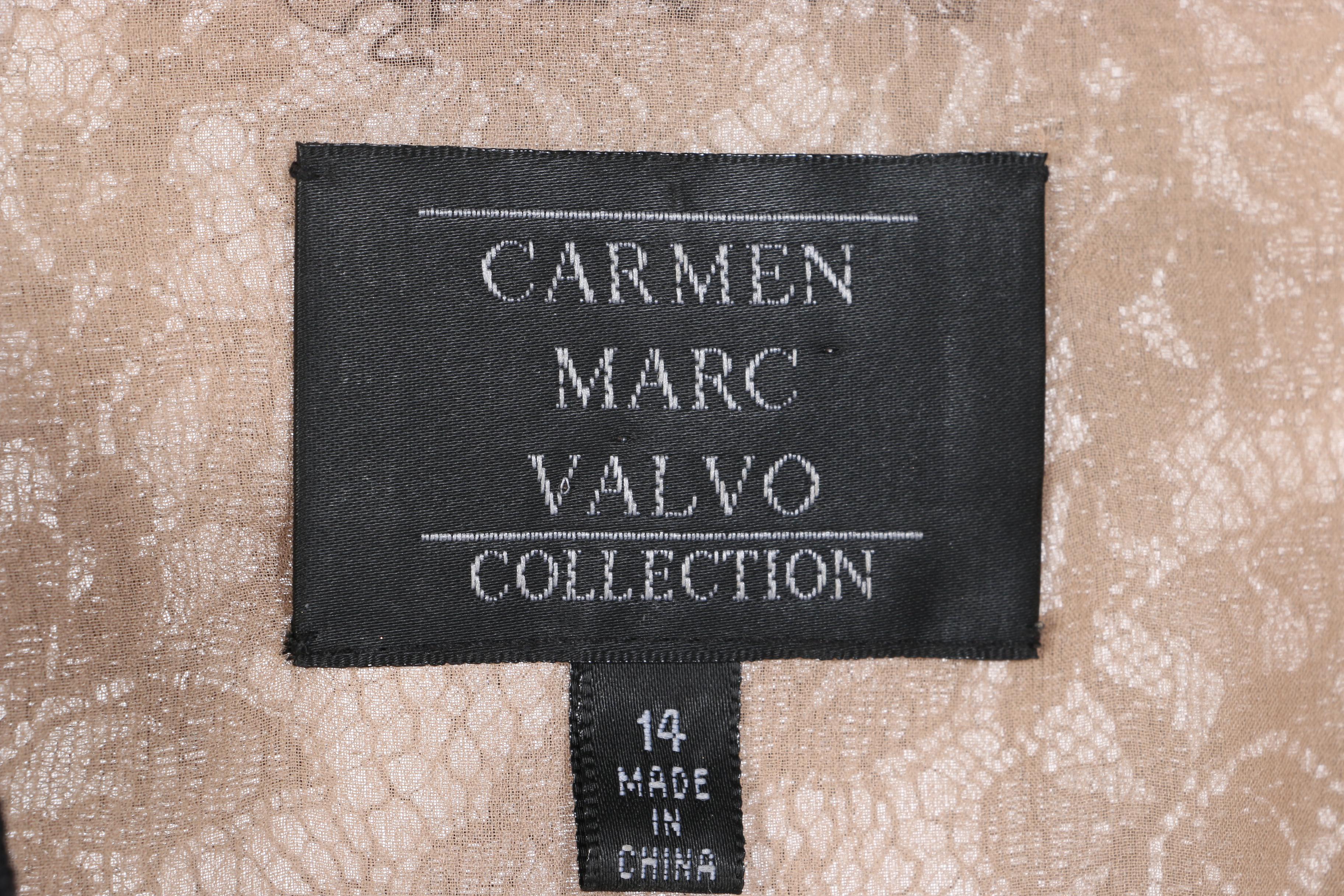 Women's Blouses Featuring Carmen Marc Valvo and Max Mara