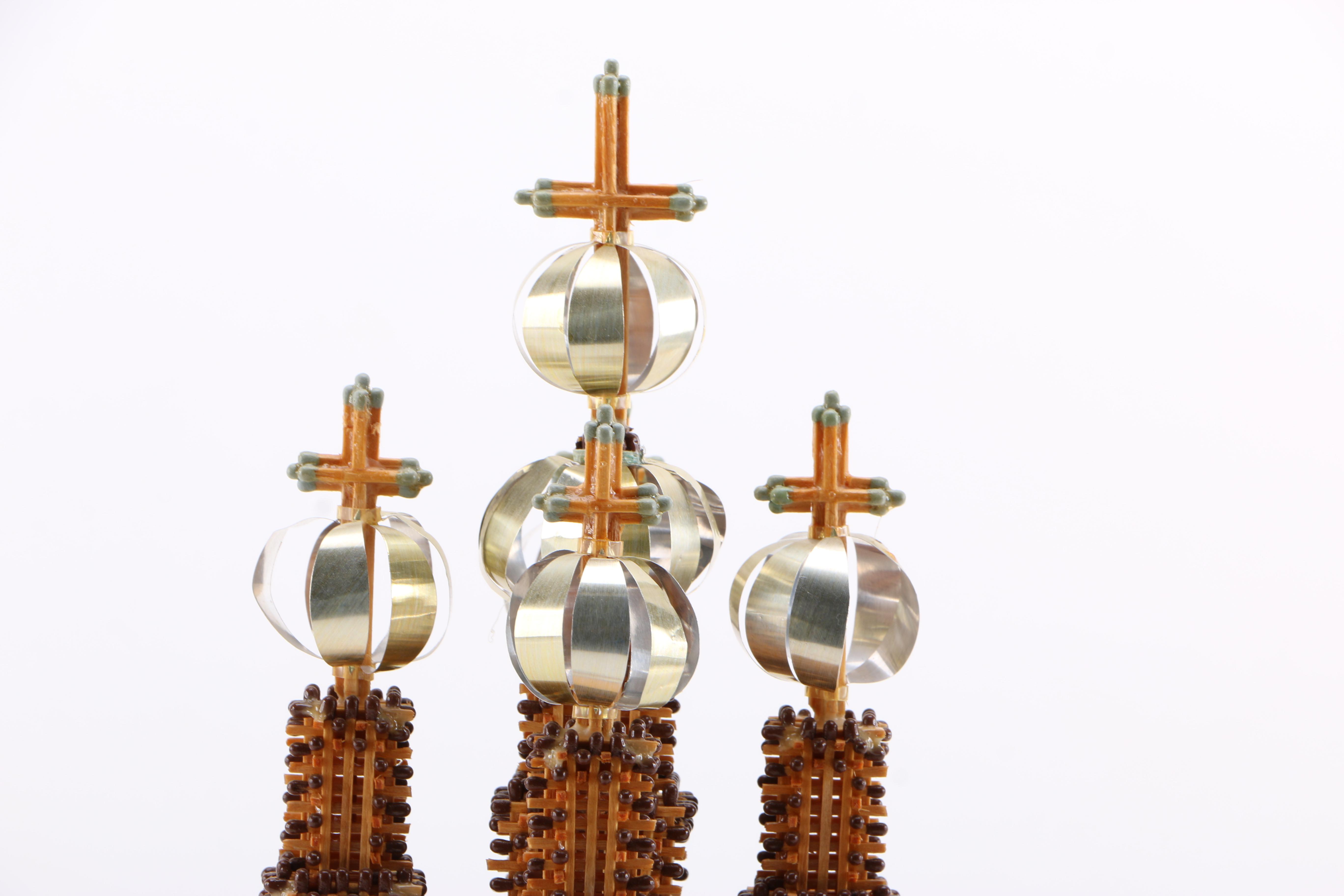 Wooden Matchstick Cathedral