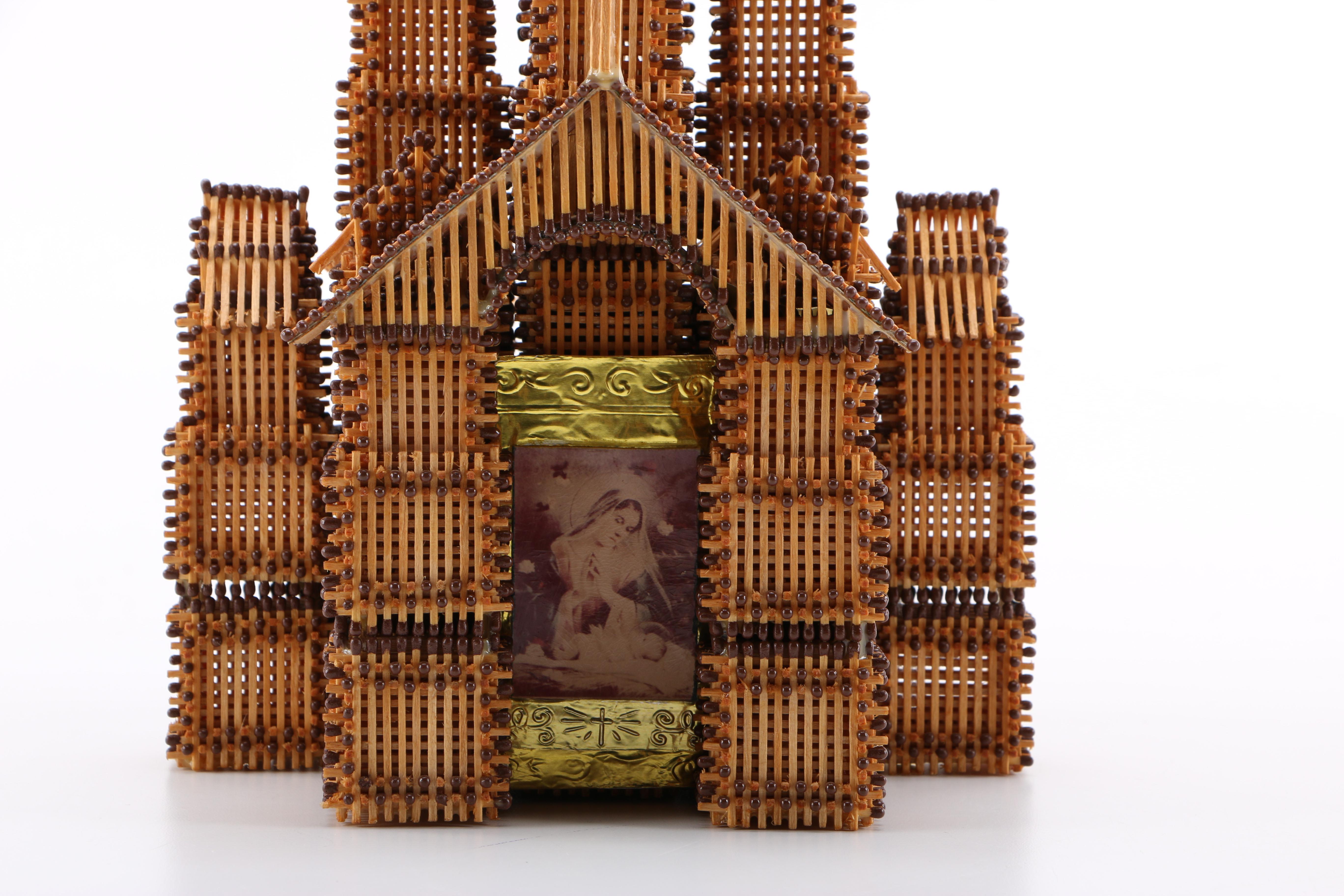 Wooden Matchstick Cathedral