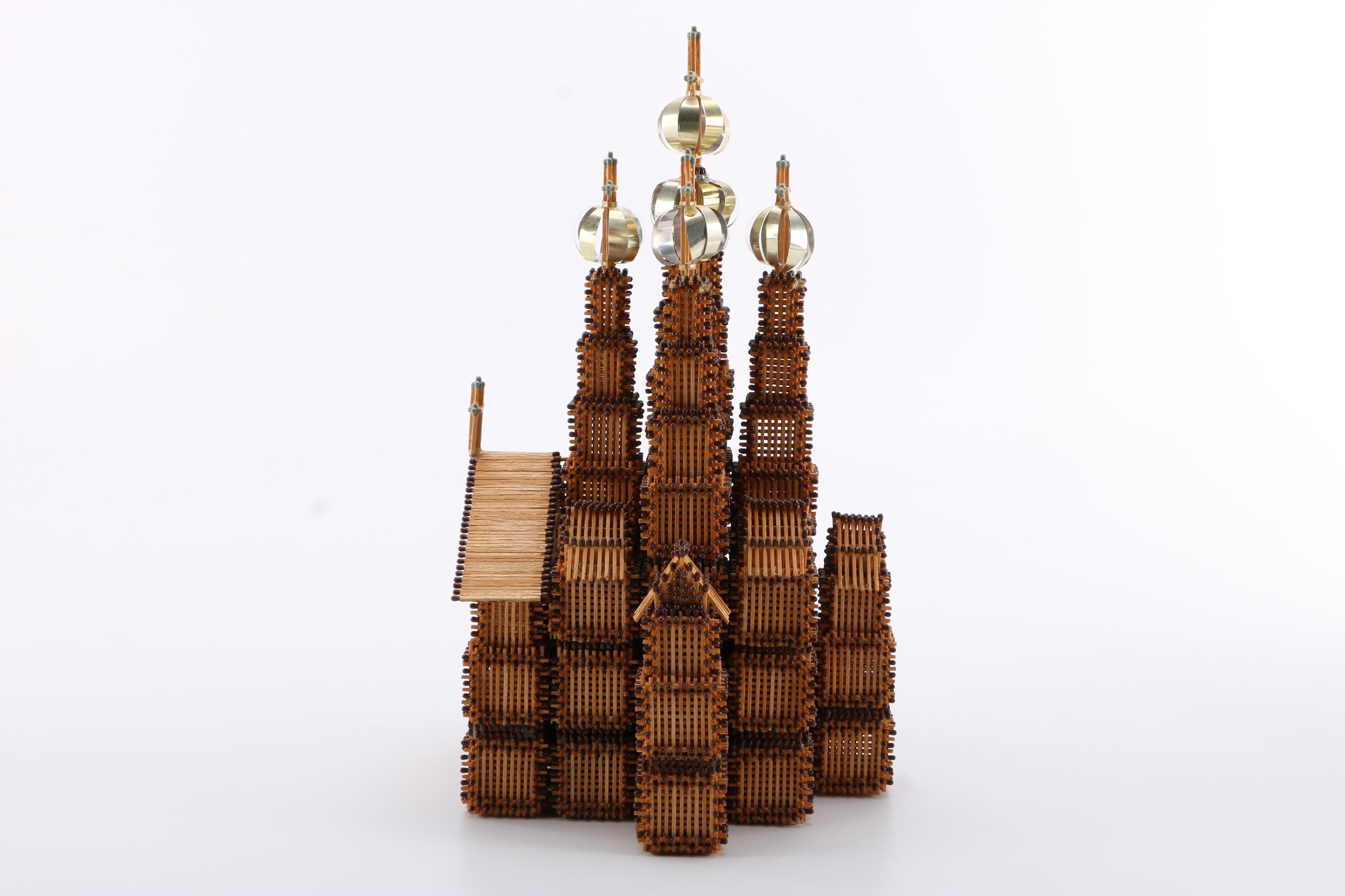 Wooden Matchstick Cathedral