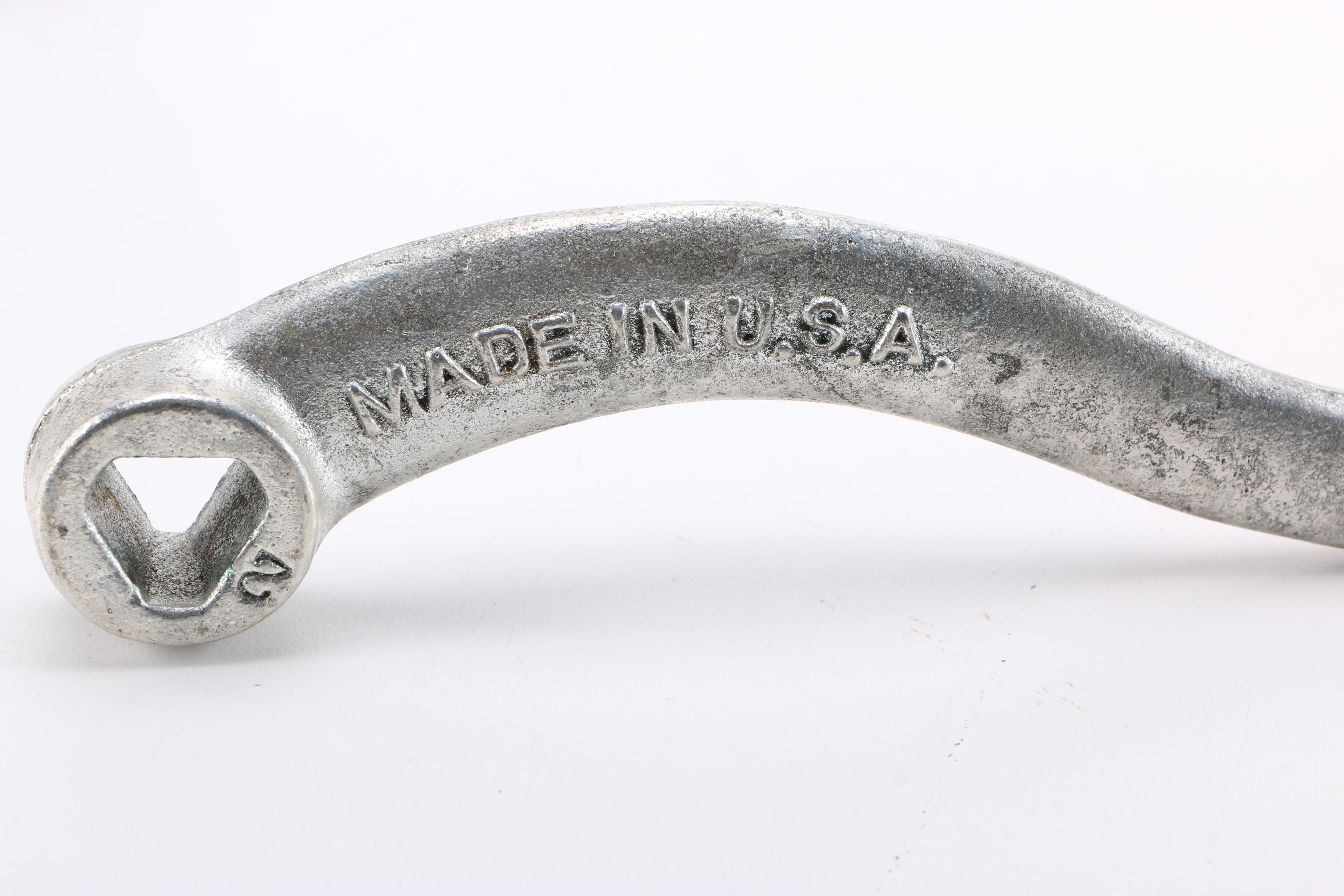 Larkin Cast Iron Hand Crank Meat Grinder