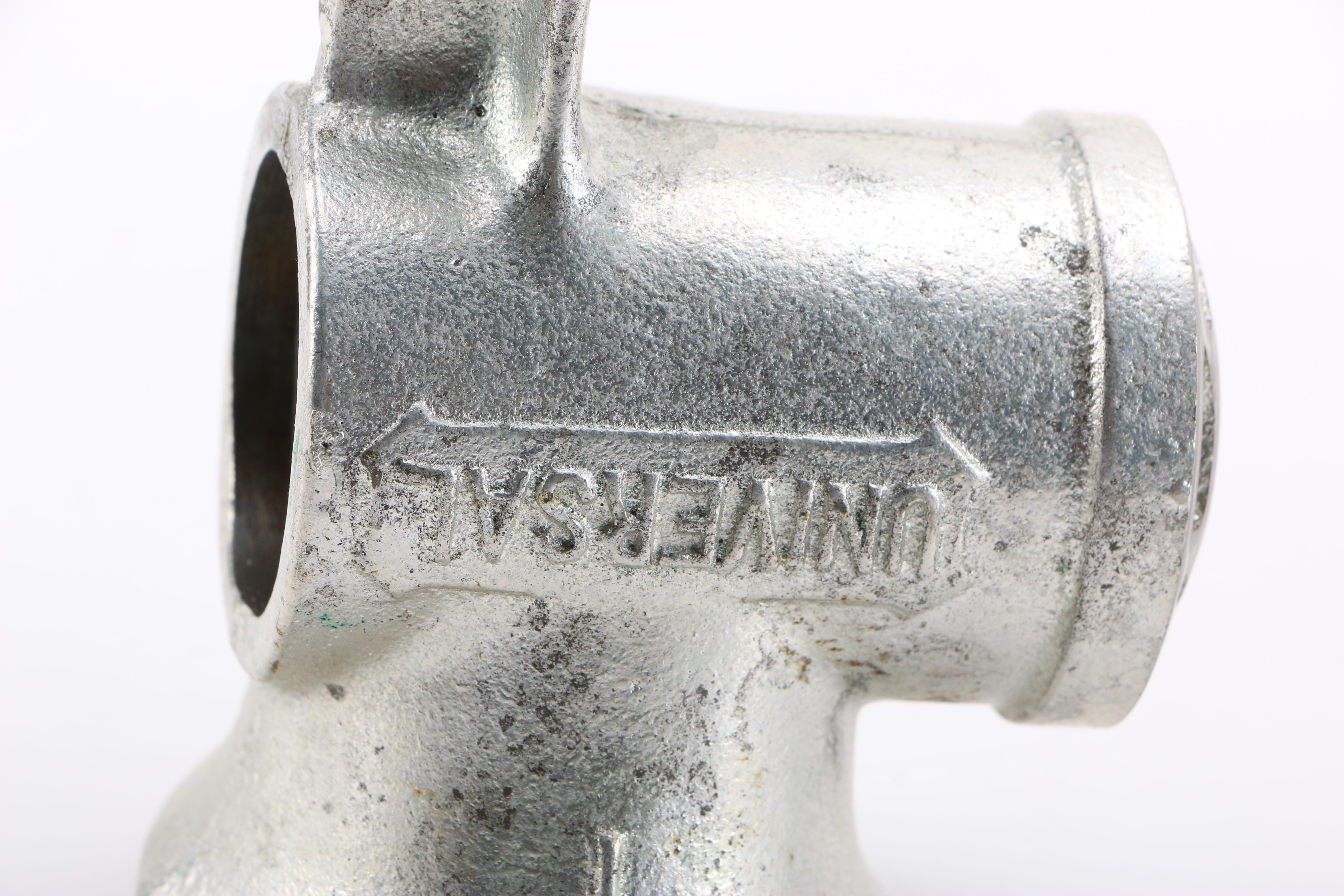 Larkin Cast Iron Hand Crank Meat Grinder